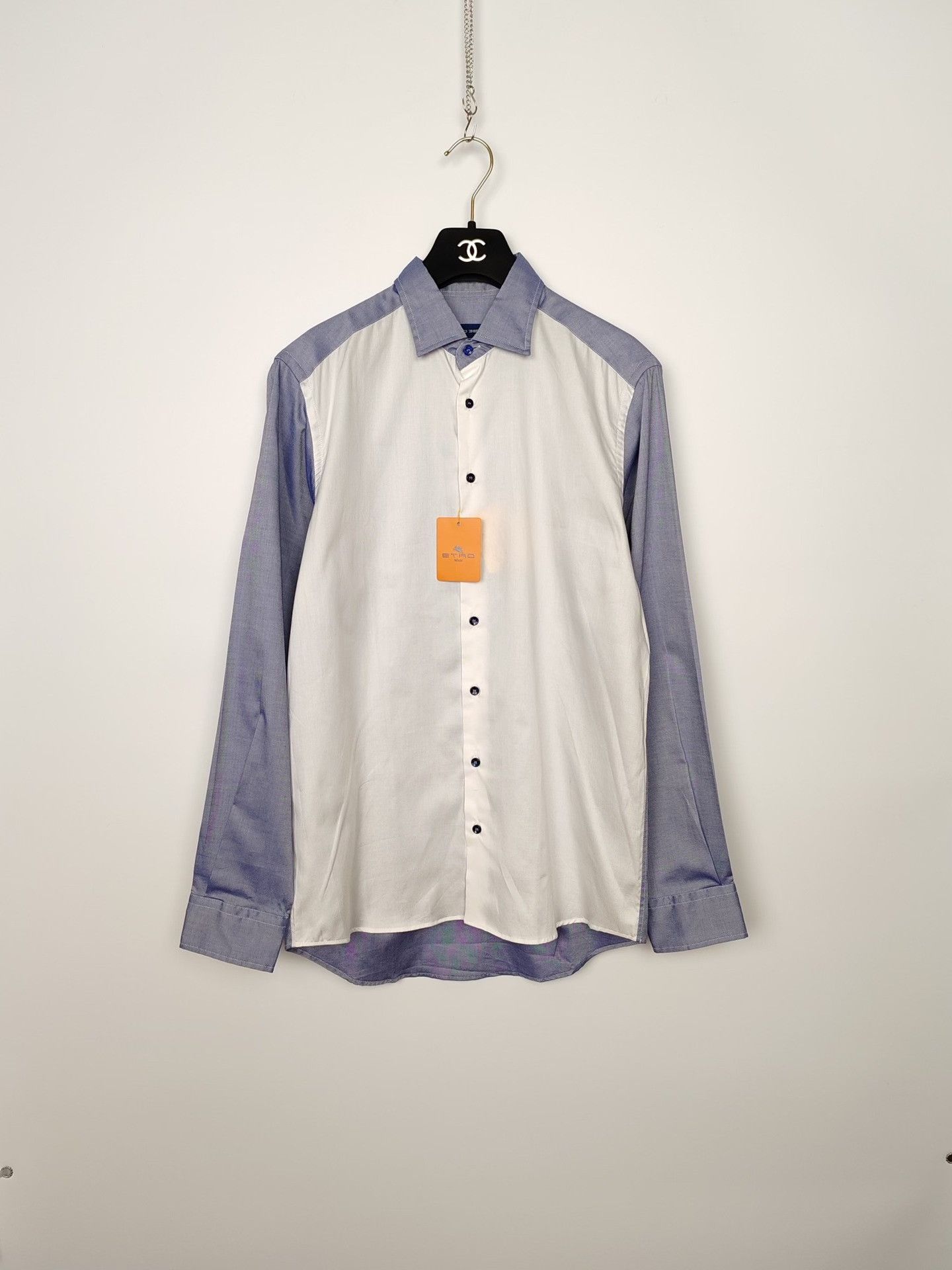 Etro Etro Contrast Panel Button Up Shirt Size S Size US S / EU 44-46 / 1 - 2 Thumbnail
