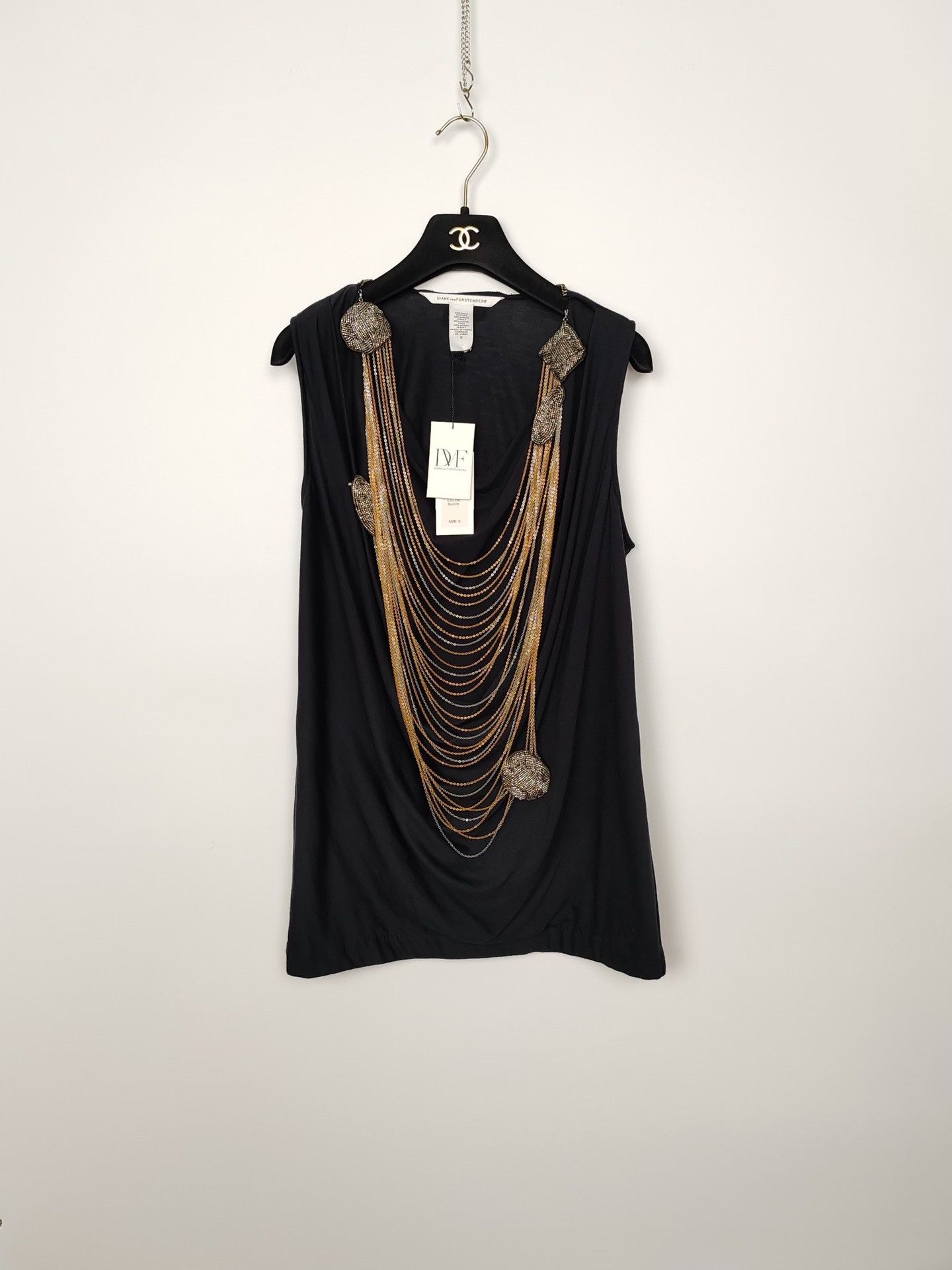 Diane von Furstenberg Diane von Furstenberg Kenza Beaded Tank Top Size S Size S / US 4 / IT 40 - 2 Thumbnail