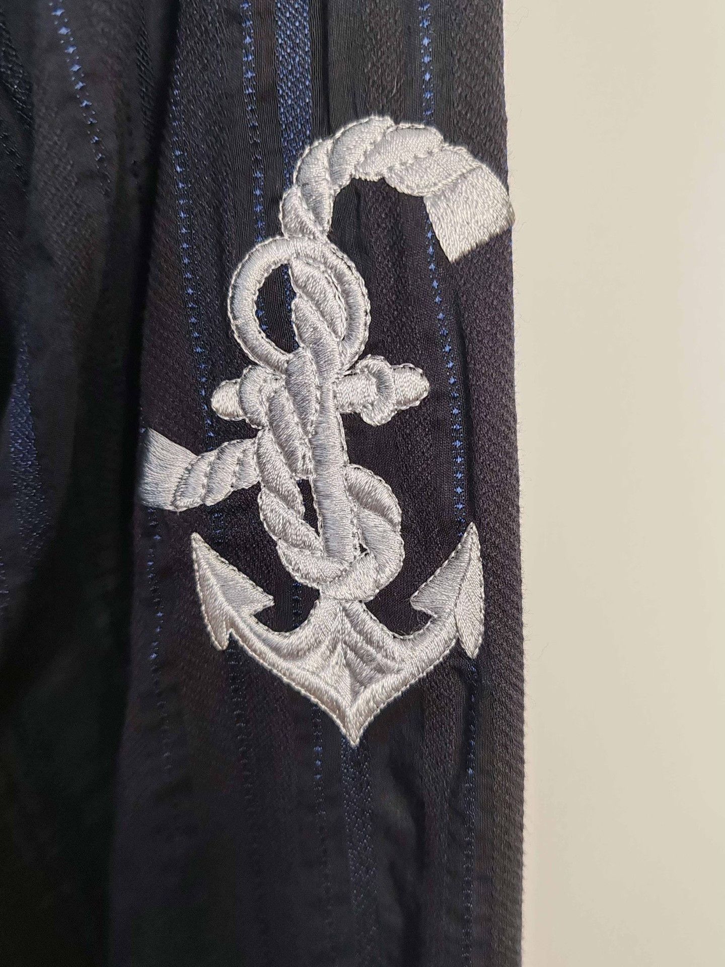 Dolce & Gabbana D&G Anchor Embroidery Button Up Shirt Size M Size US M / EU 48-50 / 2 - 6 Thumbnail