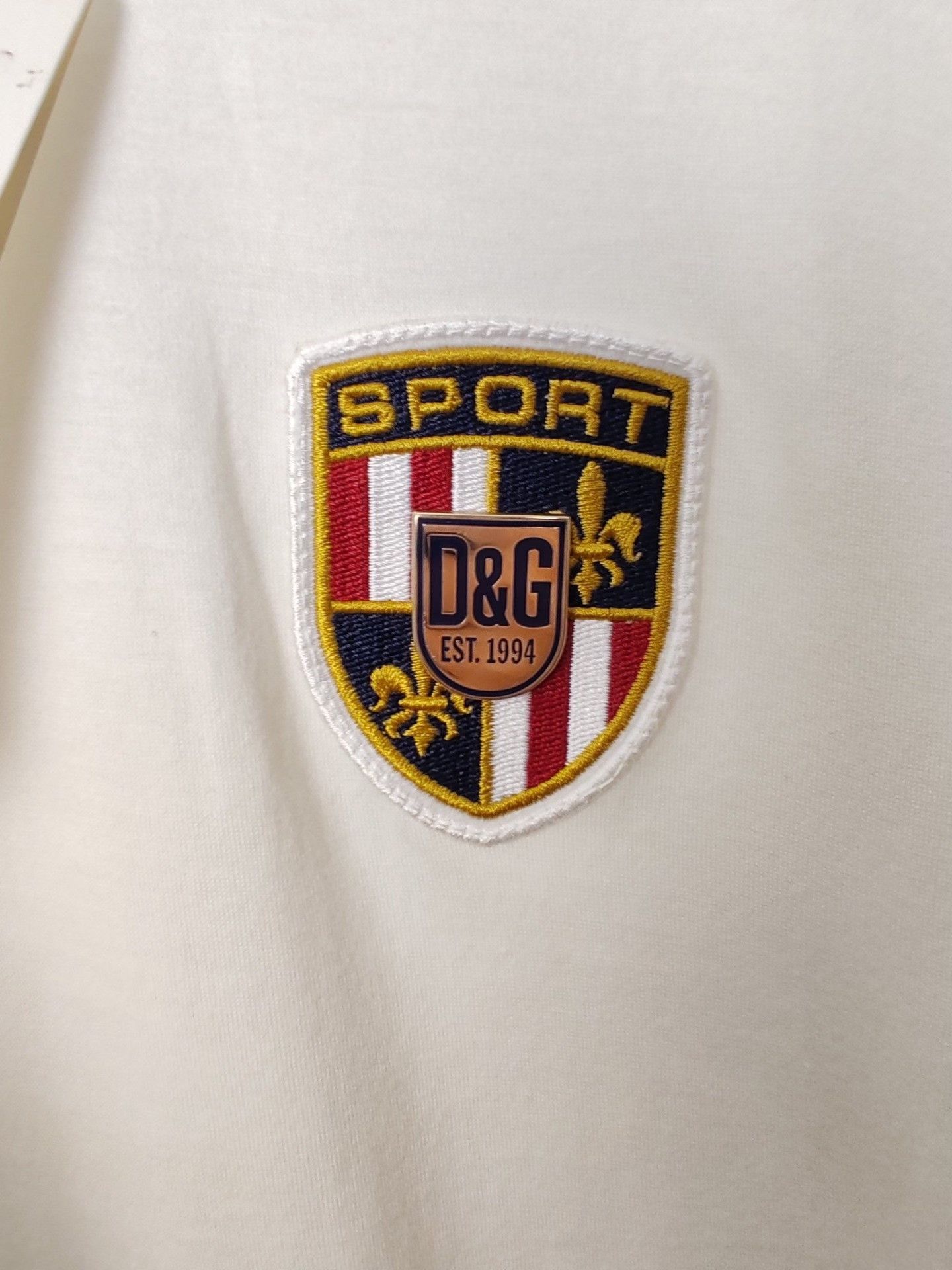 Dolce & Gabbana Dolce & Gabbana Sport Patch T-Shirt Size 54 Size US L / EU 52-54 / 3 - 6 Thumbnail