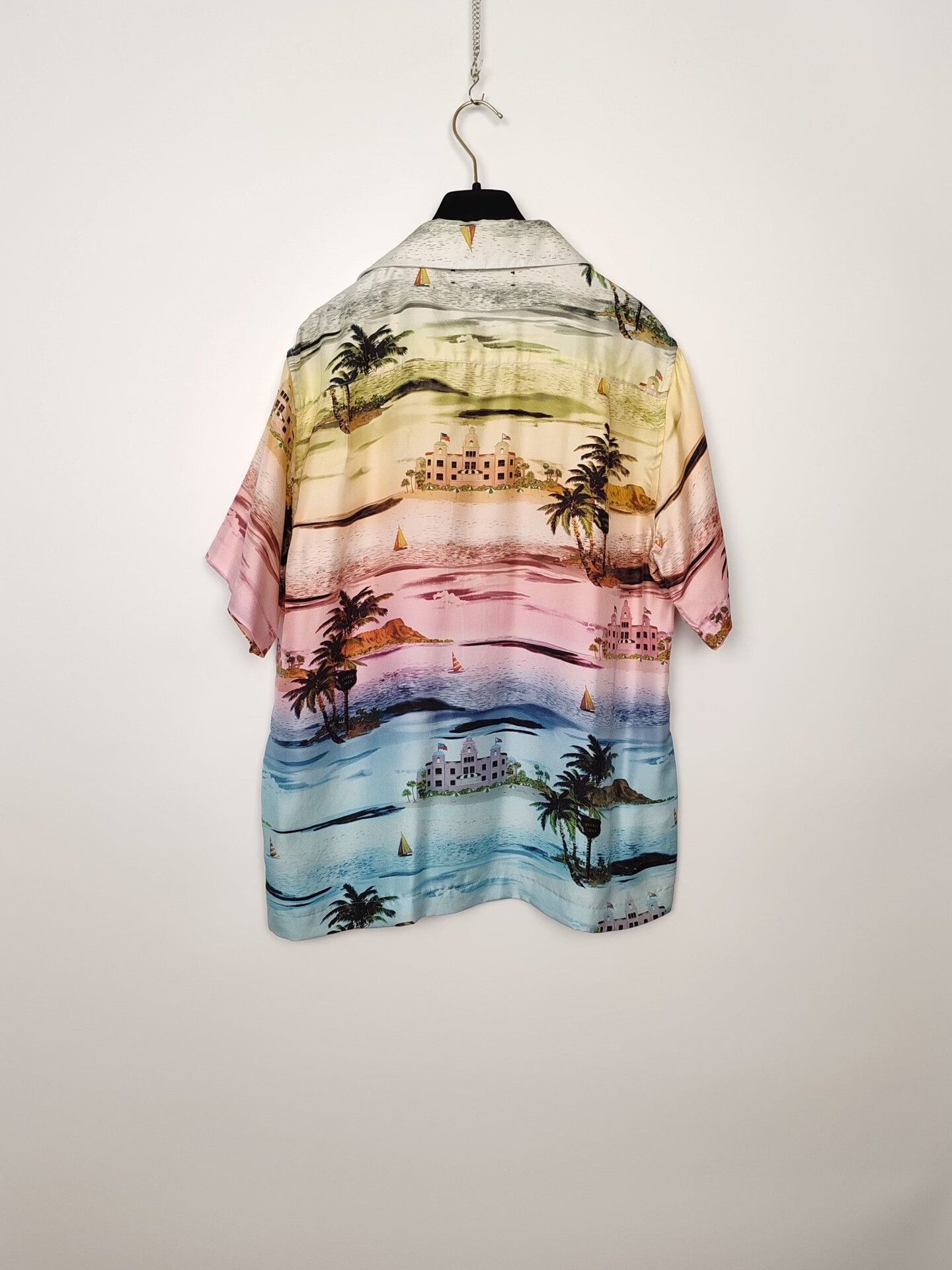 Amiri Amiri Tropical Beach Gradient Shirt Size M Size US M / EU 48-50 / 2 - 3 Thumbnail