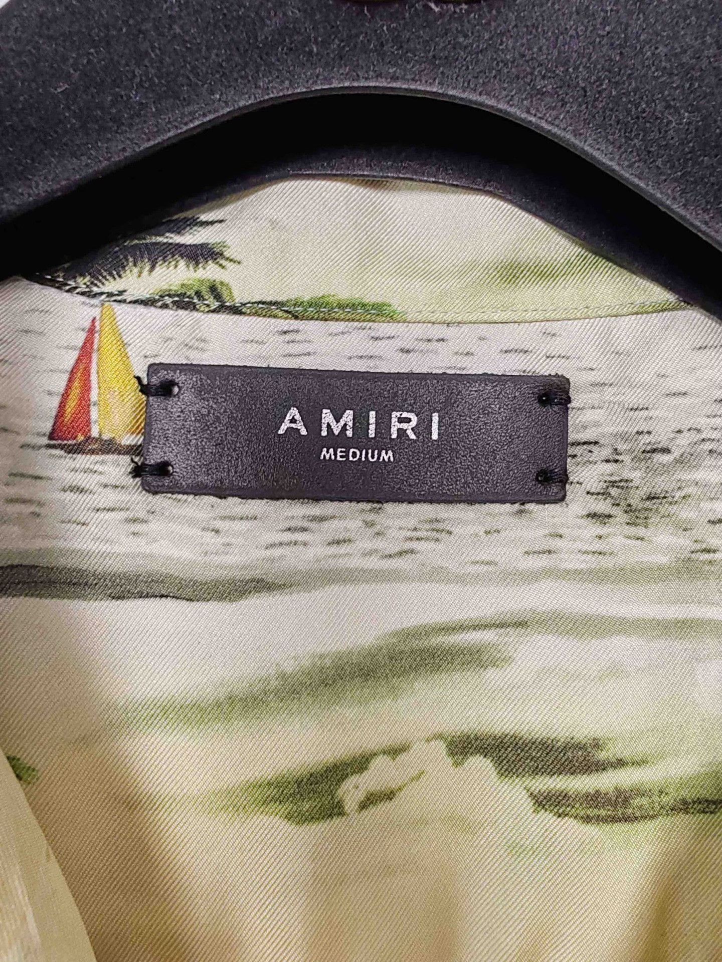 Amiri Amiri Tropical Beach Gradient Shirt Size M Size US M / EU 48-50 / 2 - 4 Thumbnail