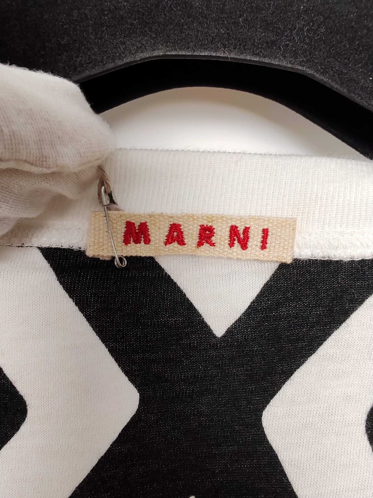 Marni Marni Diamond Print Zip-Up Crop Top Size 40 Size S / US 4 / IT 40 - 4 Thumbnail