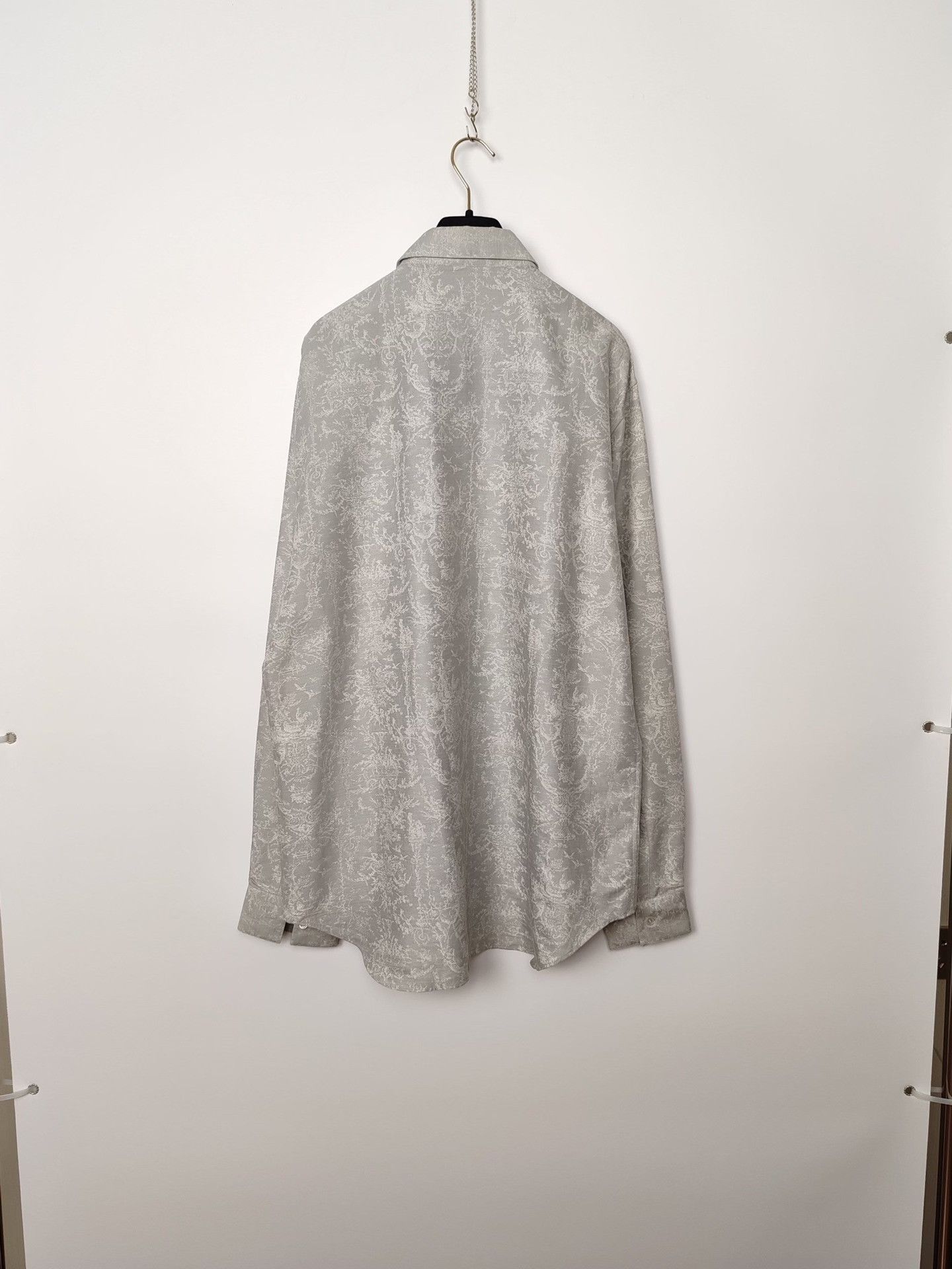 Dior Dior Jacquard Monogram Shirt Size L Size US L / EU 52-54 / 3 - 3 Thumbnail