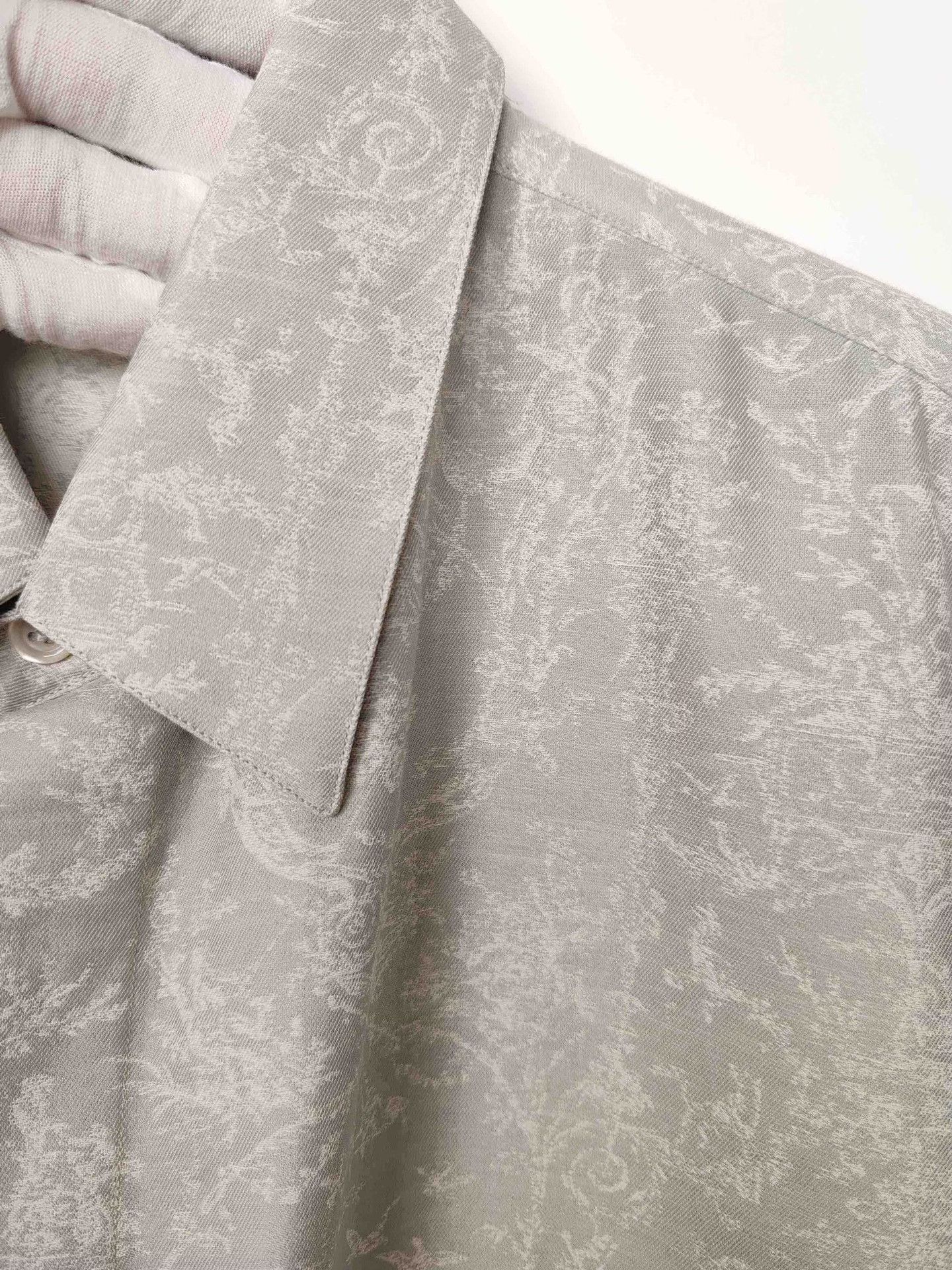 Dior Dior Jacquard Monogram Shirt Size L Size US L / EU 52-54 / 3 - 5 Thumbnail