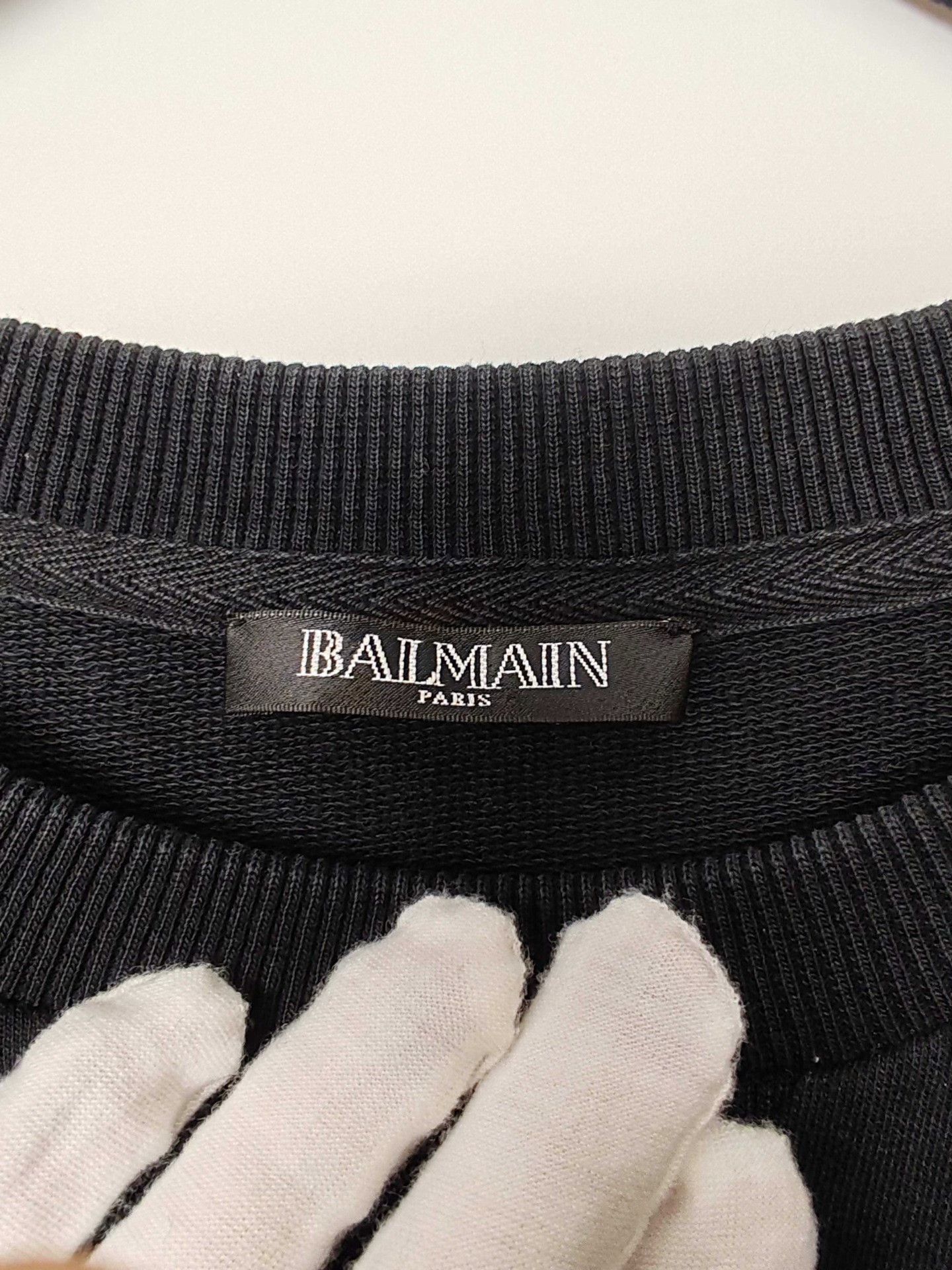 Balmain Balmain Logo Sweatshirt Size 38 Size S / US 4 / IT 40 - 4 Thumbnail