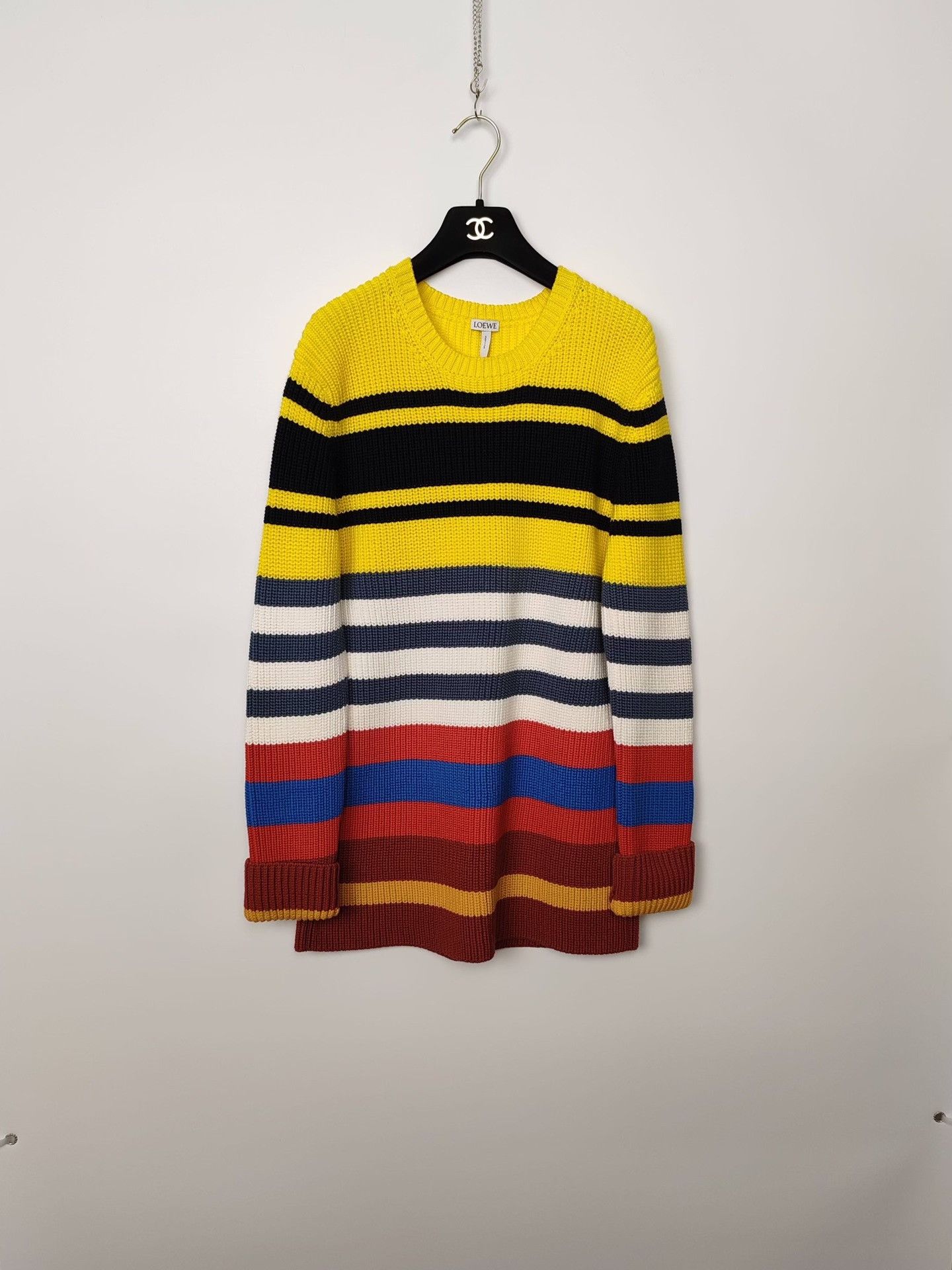 Loewe Loewe Multi Stripe Knit Sweater Size S Size S / US 4 / IT 40 - 2 Thumbnail