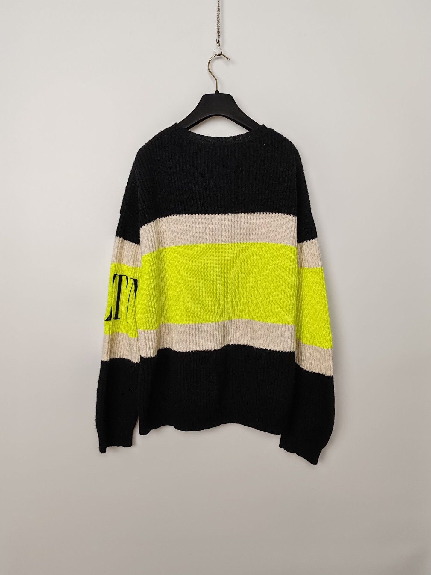 Valentino Valentino Logo Striped Sweater Size M Size US M / EU 48-50 / 2 - 3 Thumbnail