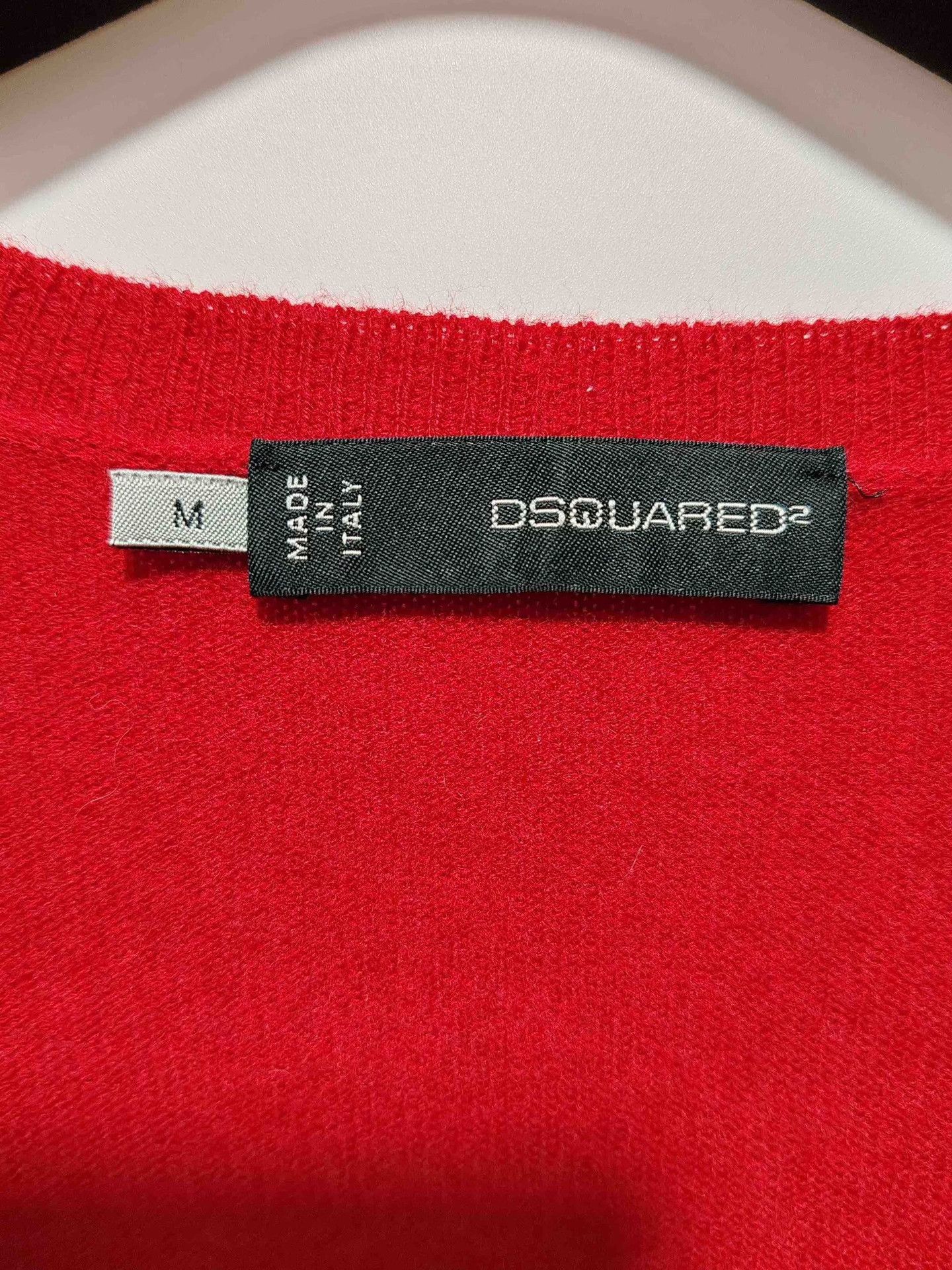 Dsquared2 Dsquared2 Leather Puppy Patch Wool Sweater M Size M / US 6-8 / IT 42-44 - 4 Thumbnail