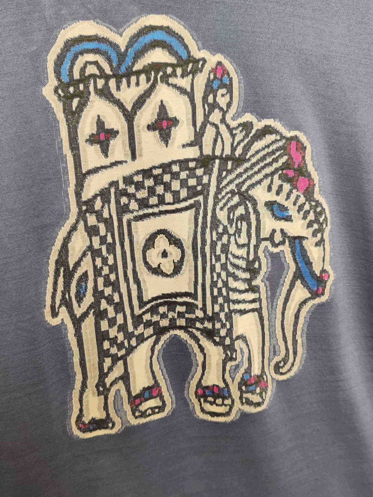 Louis Vuitton Louis Vuitton Elephant Print T-Shirt Size XXL Size US XXL / EU 58 / 5 - 5 Thumbnail