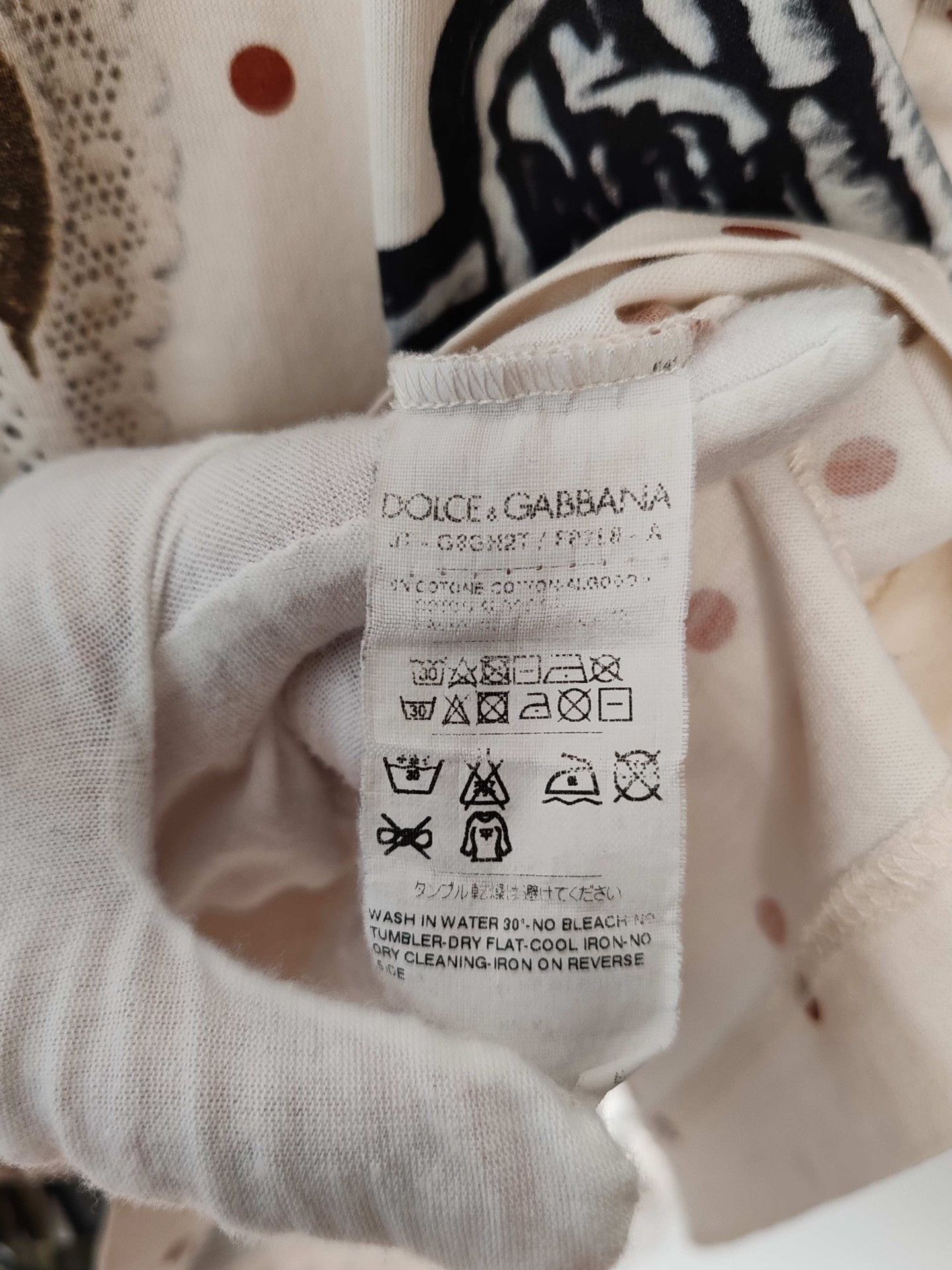 Dolce & Gabbana Dolce & Gabbana Amore Graphic T-Shirt Size S Size US S / EU 44-46 / 1 - 6 Thumbnail
