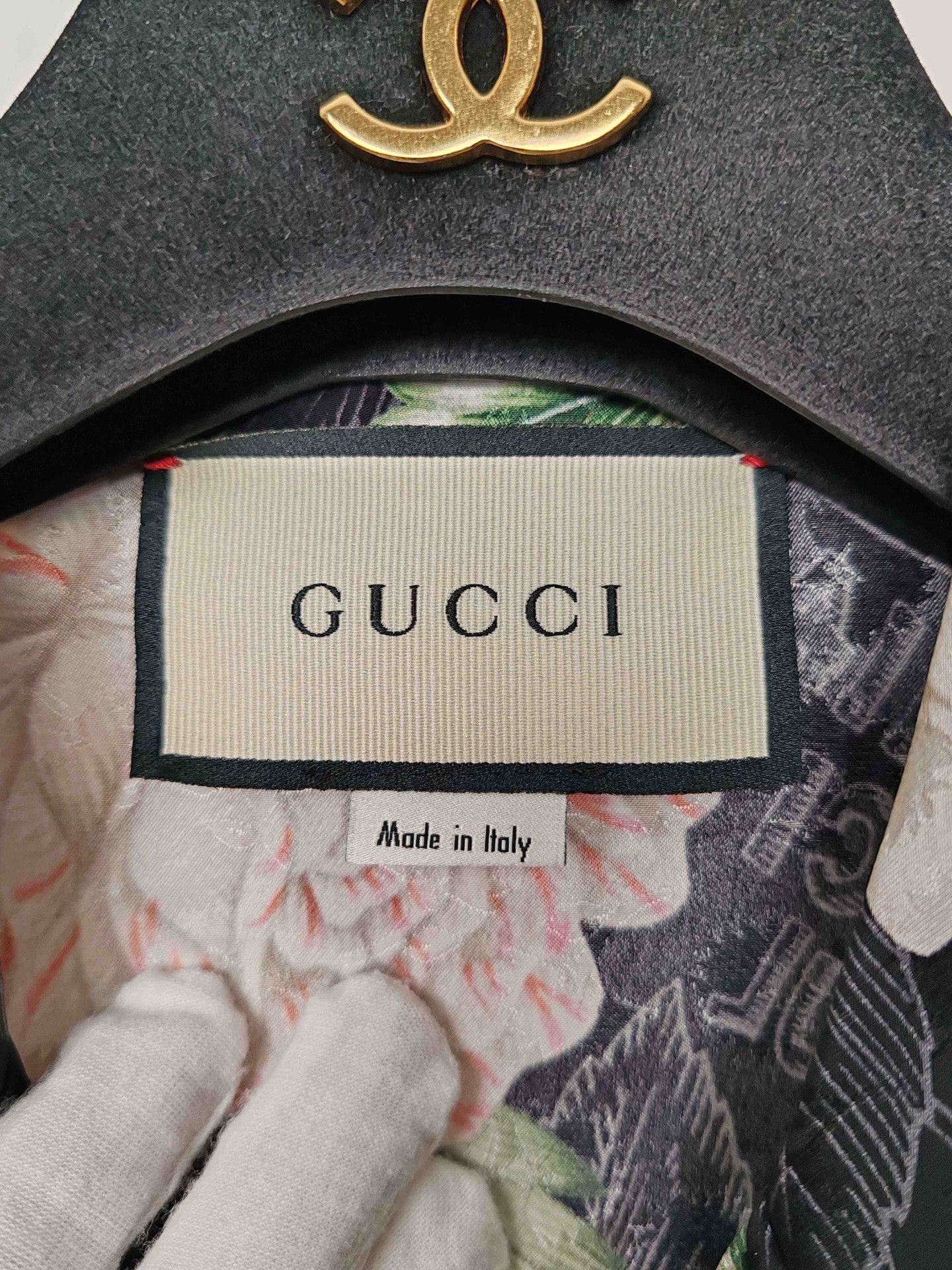 Gucci Gucci Floral Silk Button Up Shirt Size 38 Size XS / US 0-2 / IT 36-38 - 4 Thumbnail