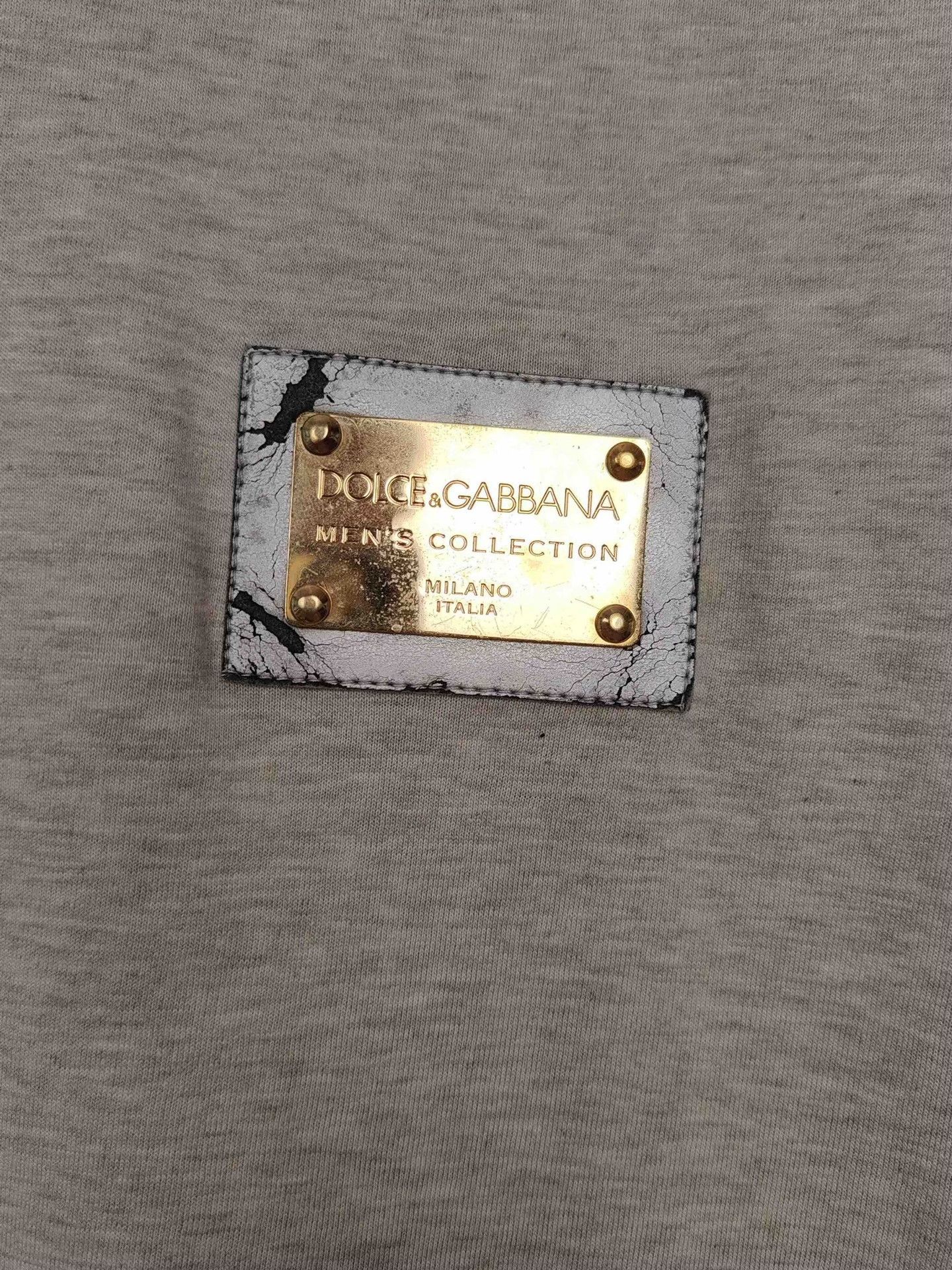 Dolce & Gabbana Dolce & Gabbana Metal Logo Long Sleeve T-Shirt M Size US M / EU 48-50 / 2 - 5 Thumbnail