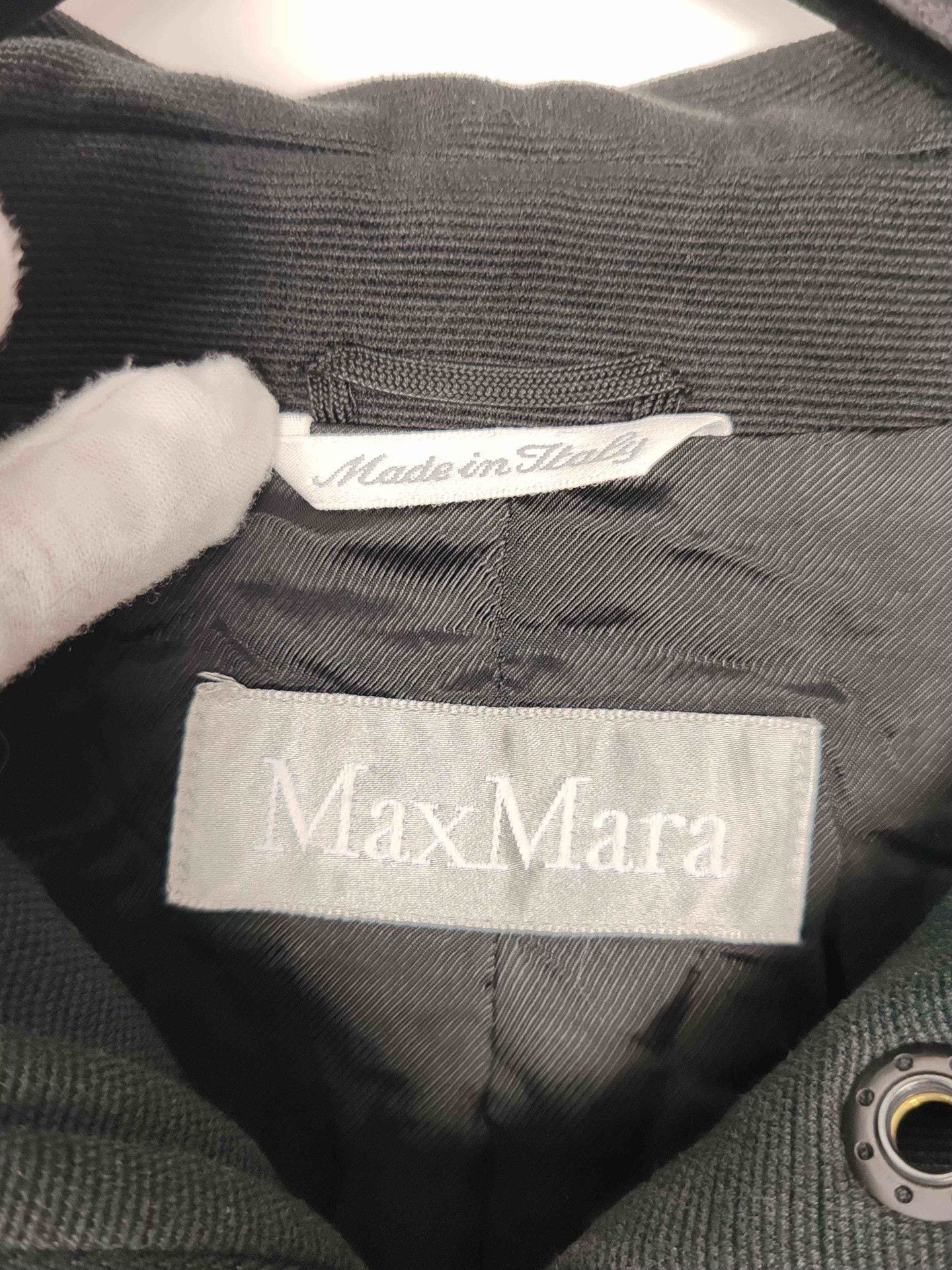 Max Mara MaxMara Fur Trim Hooded Coat Size 36 Size XS / US 0-2 / IT 36-38 - 4 Thumbnail