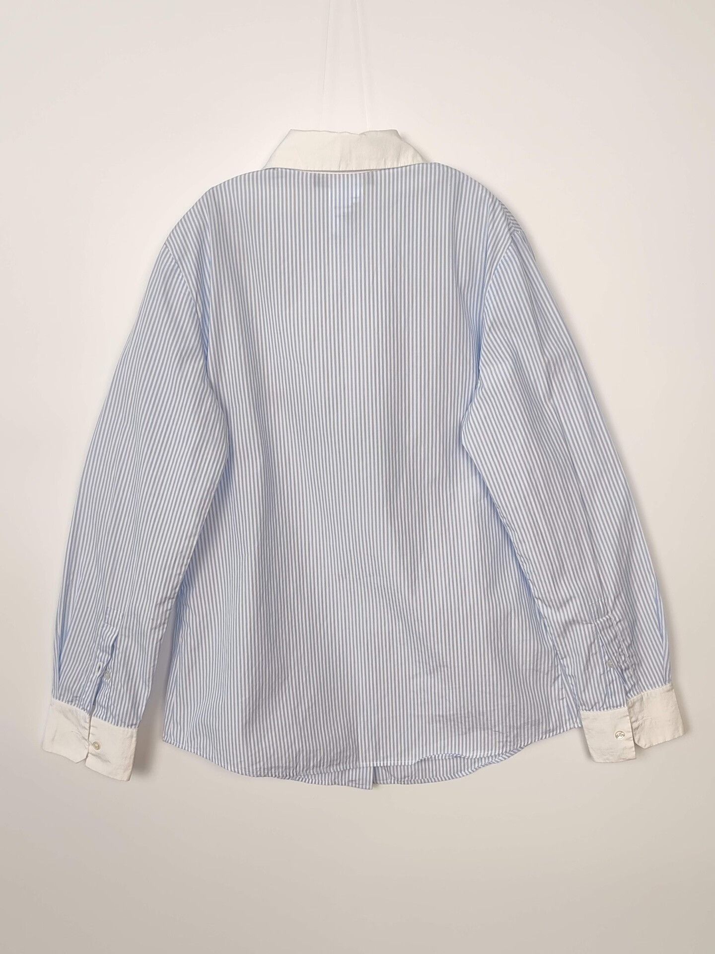 Weekend Max Mara Weekend MaxMara Striped Button Up Shirt Size M Size M / US 6-8 / IT 42-44 - 3 Thumbnail