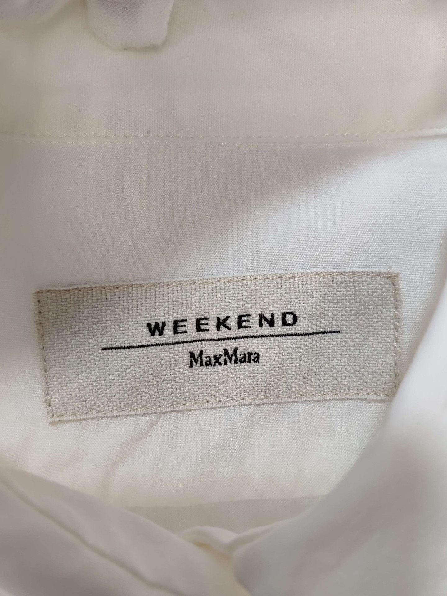 Max Mara Weekend MaxMara White Button Up Shirt Size 38 Size XS / US 0-2 / IT 36-38 - 4 Thumbnail