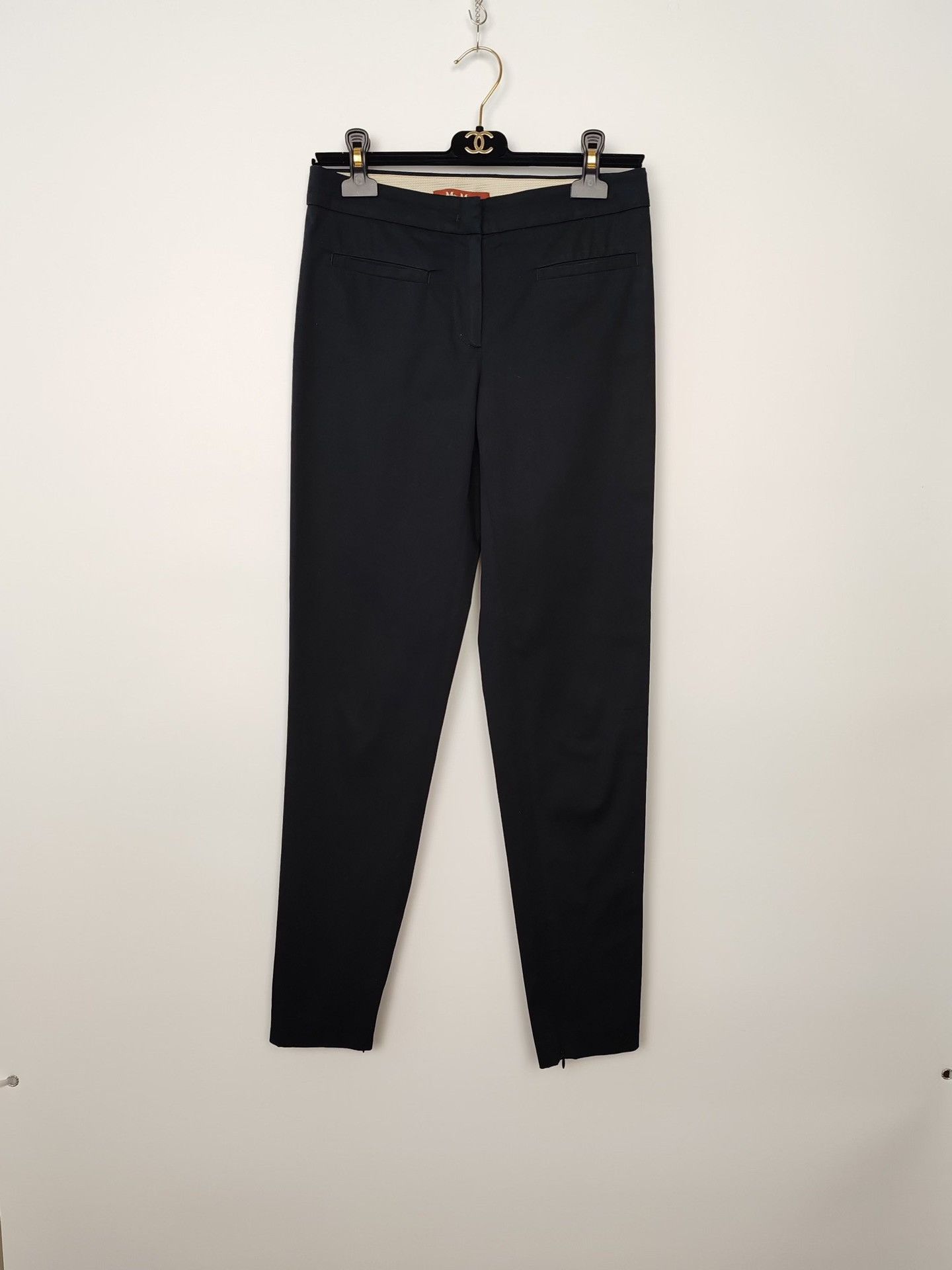 Max Mara MaxMara Studio Cotton Blend Pants Size 4 Size 27" / US 4 / IT 40 - 2 Thumbnail