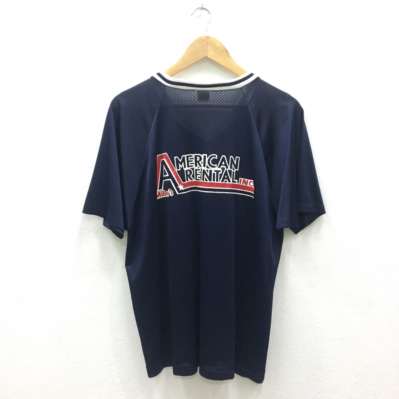 Champion Vintage Champion Jersey Millers American Rental V Neck Size US L / EU 52-54 / 3 - 2 Thumbnail