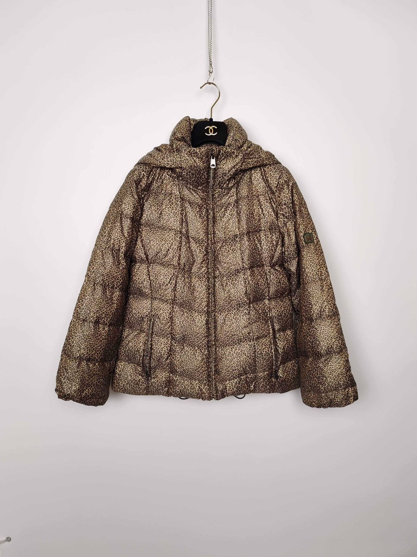 Max Mara MaxMara Leopard Print Down Jacket Size XS Size XS / US 0-2 / IT 36-38 - 2 Thumbnail