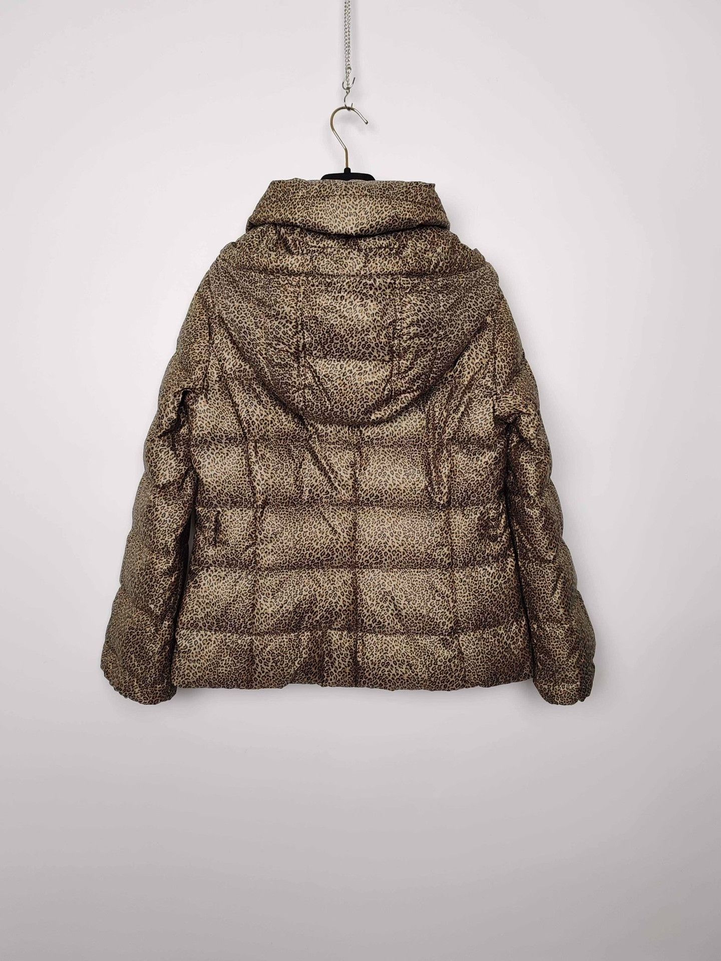 Max Mara MaxMara Leopard Print Down Jacket Size XS Size XS / US 0-2 / IT 36-38 - 3 Thumbnail