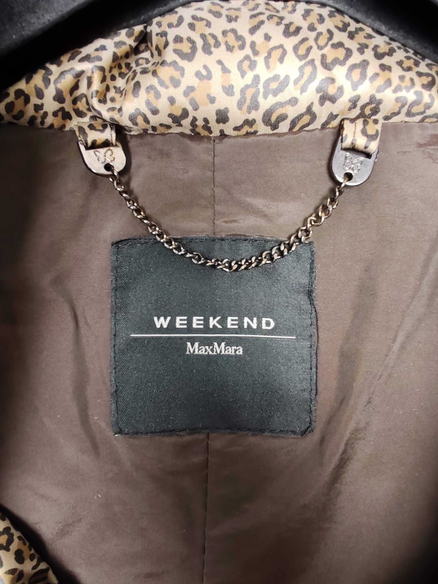 Max Mara MaxMara Leopard Print Down Jacket Size XS Size XS / US 0-2 / IT 36-38 - 4 Thumbnail