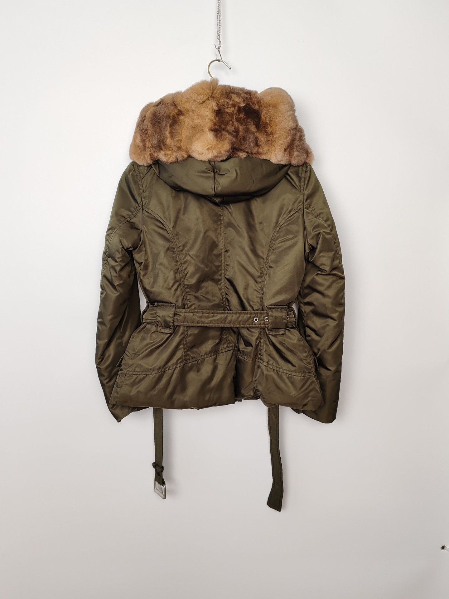 Max Mara MaxMara Rabbit Fur Collar Down Jacket Size FR 34 Size XS / US 0-2 / IT 36-38 - 3 Thumbnail