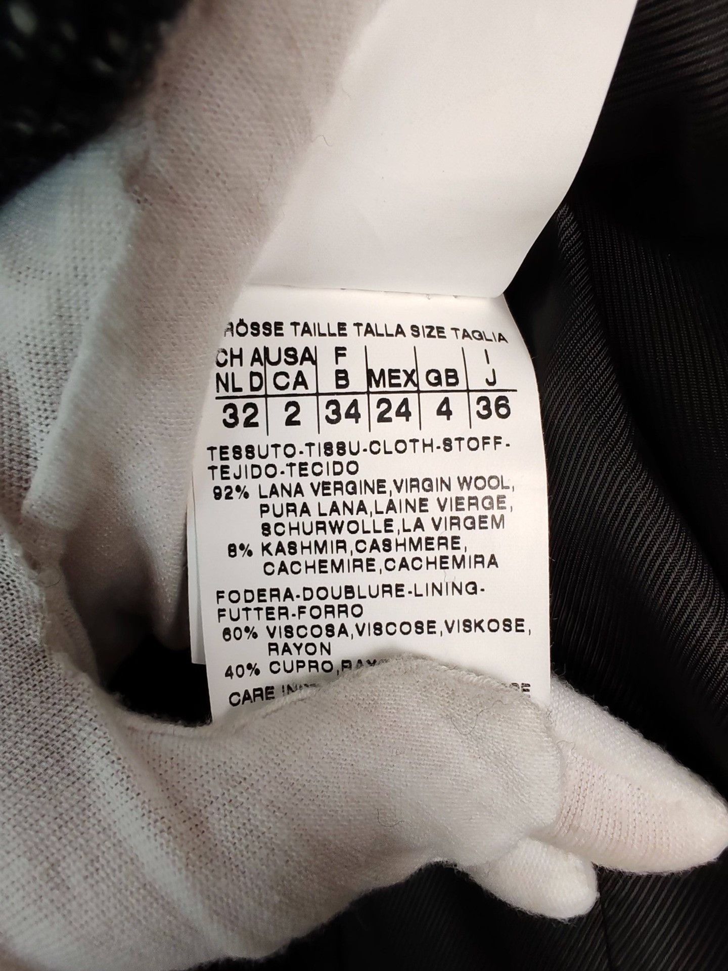 Max Mara MaxMara Studio Herringbone Wool Coat Size 2 Size XS / US 0-2 / IT 36-38 - 8 Thumbnail