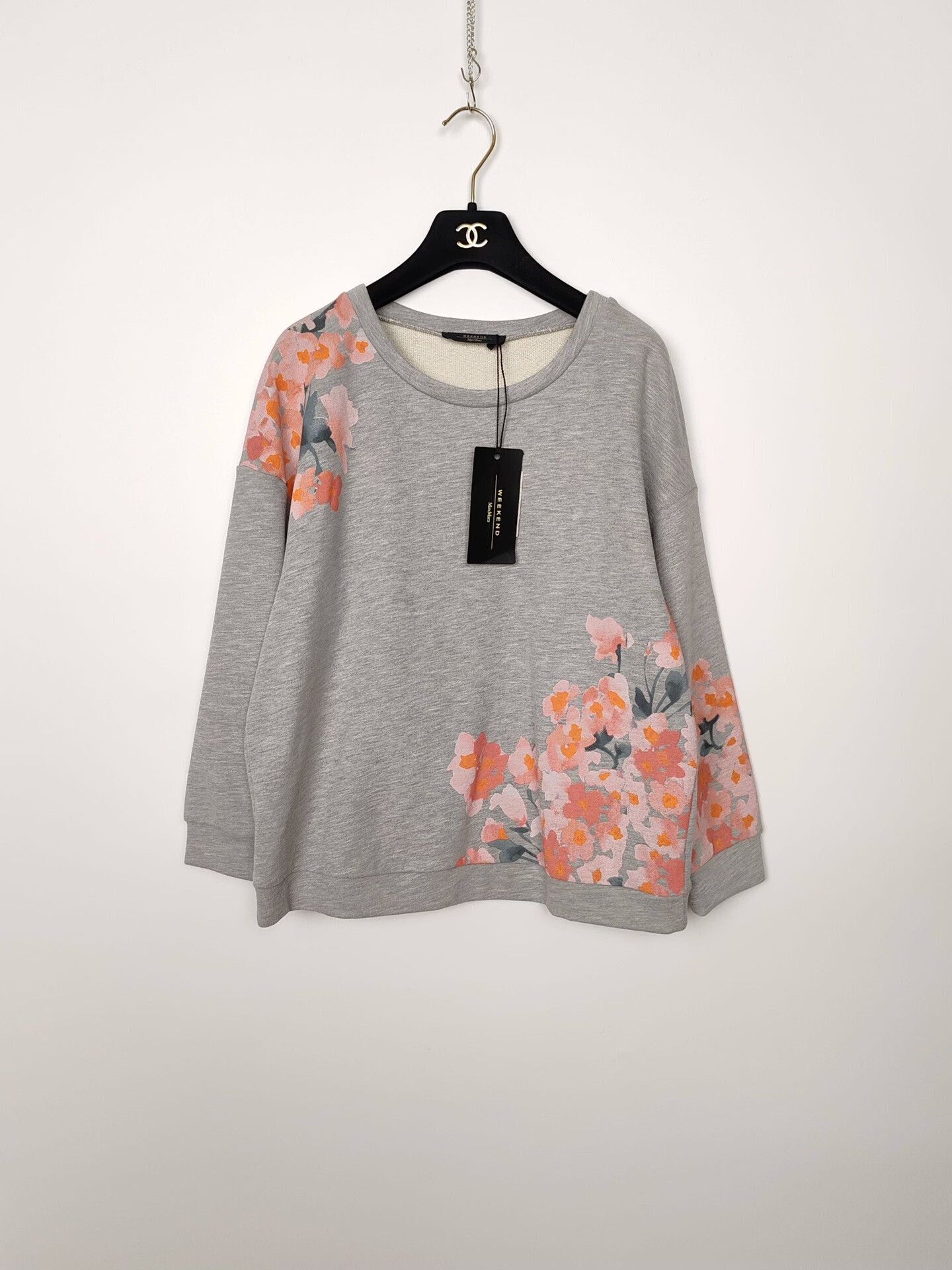 Max Mara MaxMara Floral Print Sweatshirt Size S Size S / US 4 / IT 40 - 2 Thumbnail