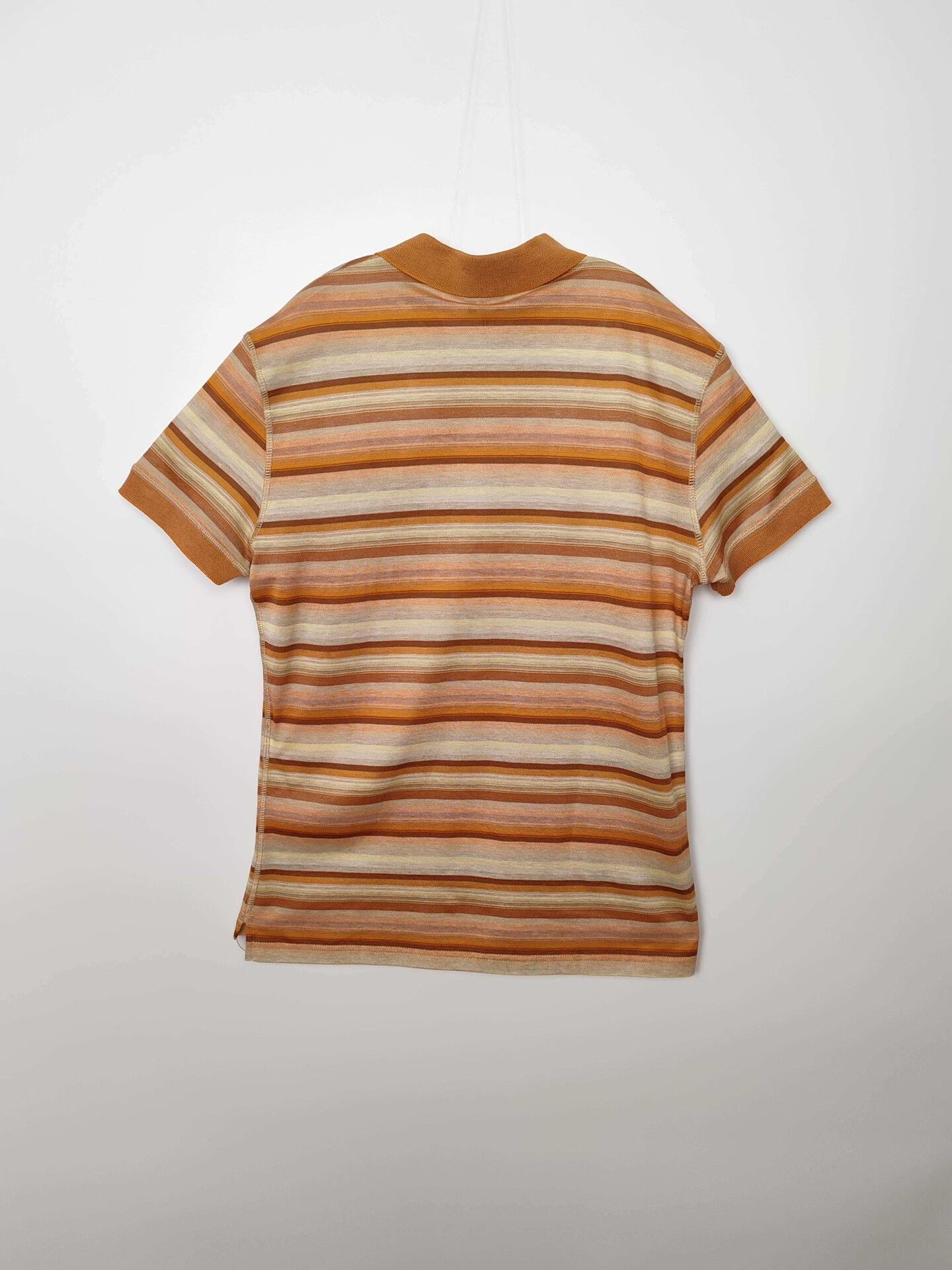 Dolce & Gabbana Dolce & Gabbana Striped Logo Polo Size L Size US L / EU 52-54 / 3 - 3 Thumbnail