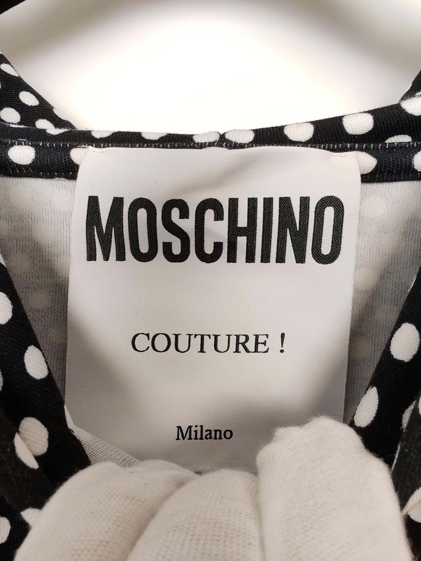 Moschino Moschino Polka Dot Hoodie Dress Size 42 Size M / US 6-8 / IT 42-44 - 4 Thumbnail