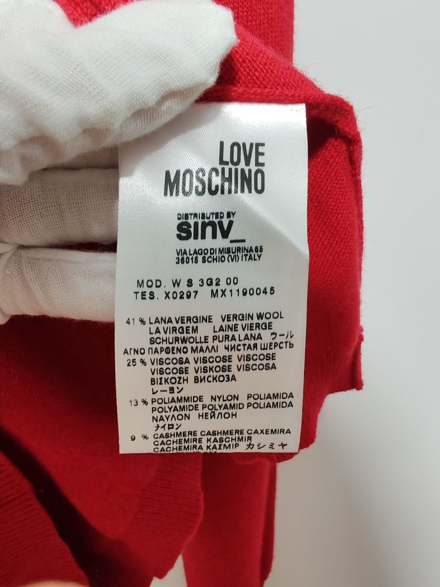 Love Moschino Love Moschino Graphic Sweater IT 40 Size S / US 4 / IT 40 - 8 Thumbnail