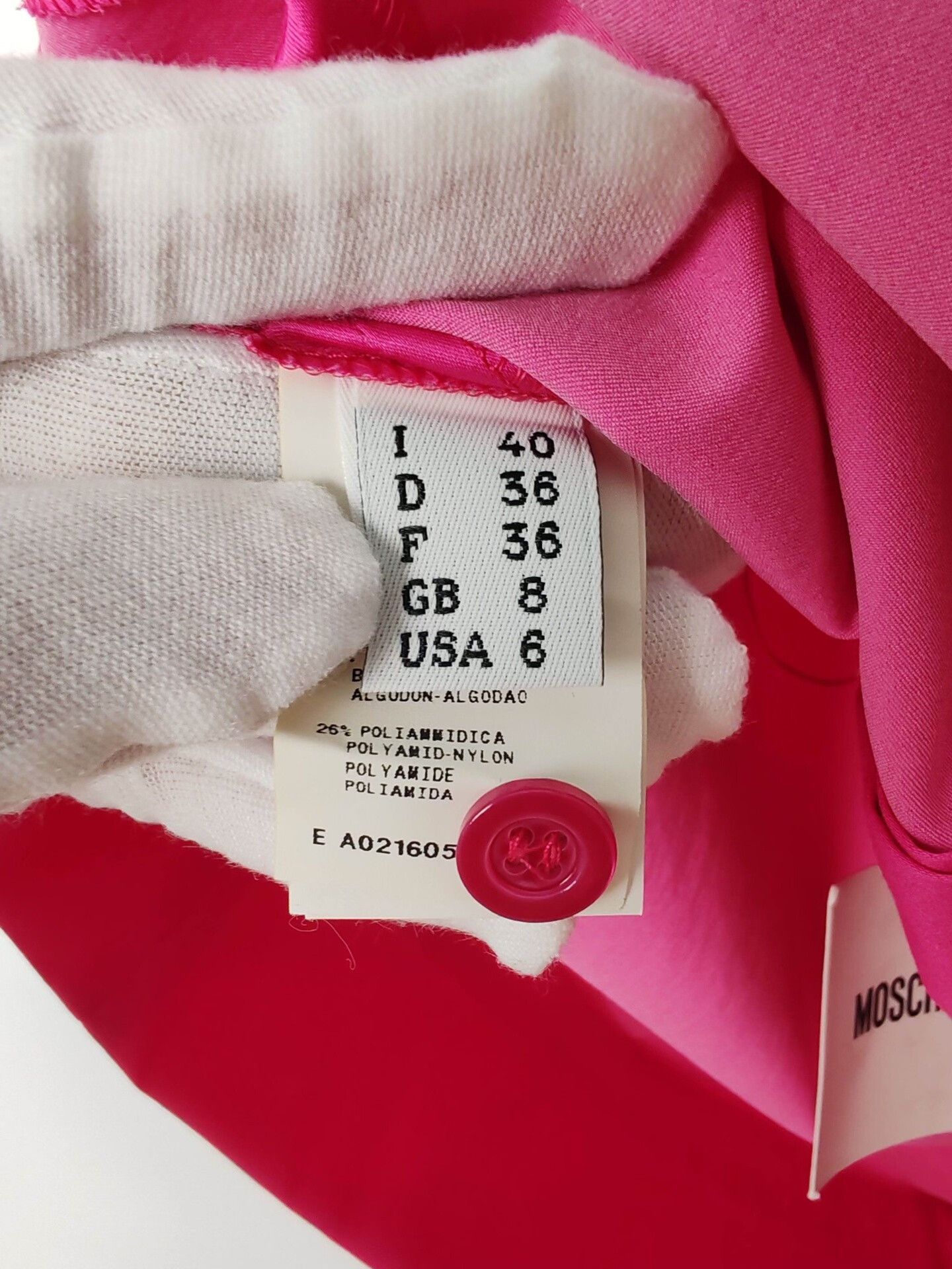 Moschino Moschino Pink Ruffled Blouse Size 40 Size S / US 4 / IT 40 - 8 Thumbnail