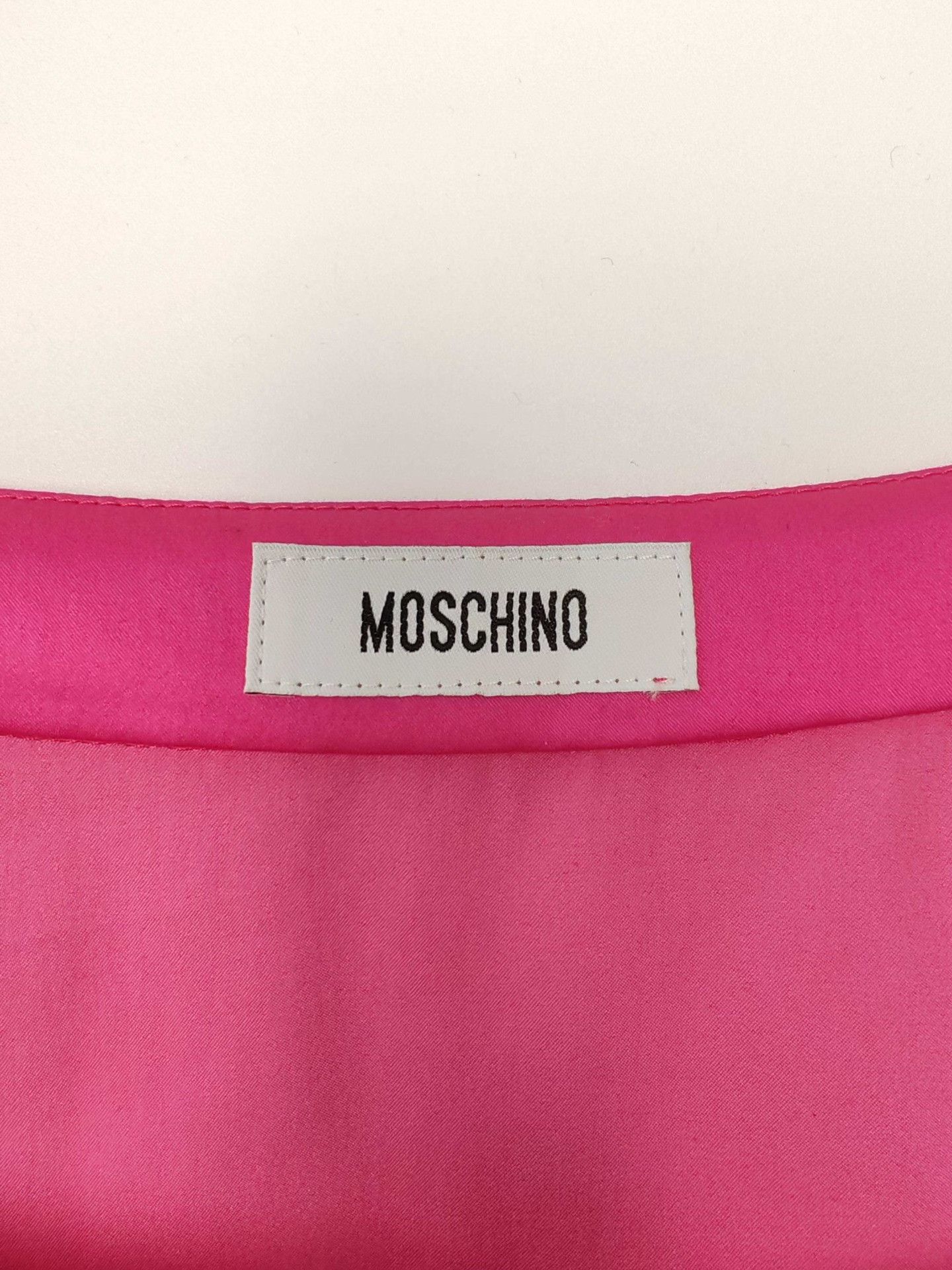Moschino Moschino Pink Ruffled Blouse Size 40 Size S / US 4 / IT 40 - 4 Thumbnail