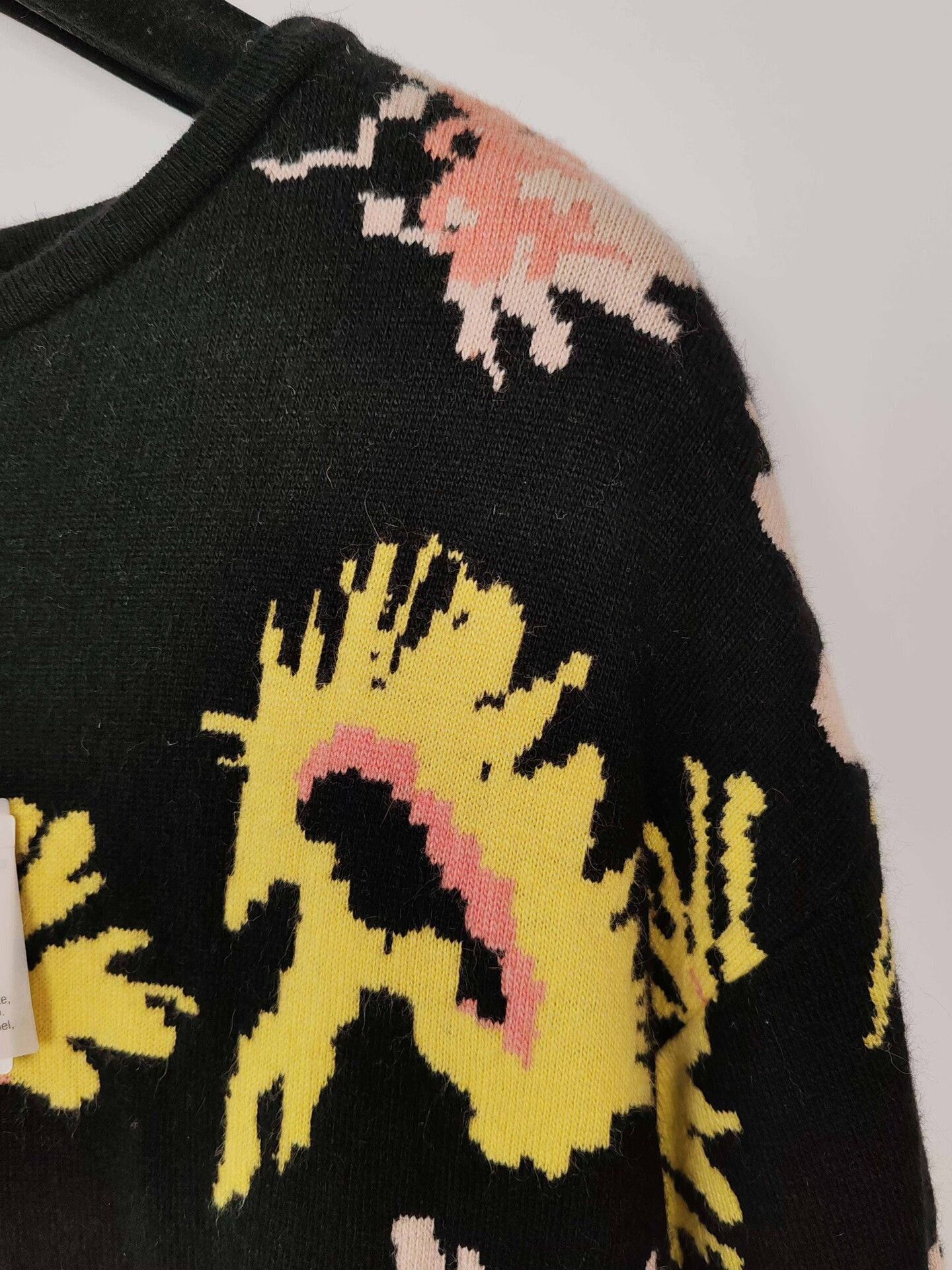 Moschino Moschino Floral Knit Sweater Size 42 Size M / US 6-8 / IT 42-44 - 6 Thumbnail