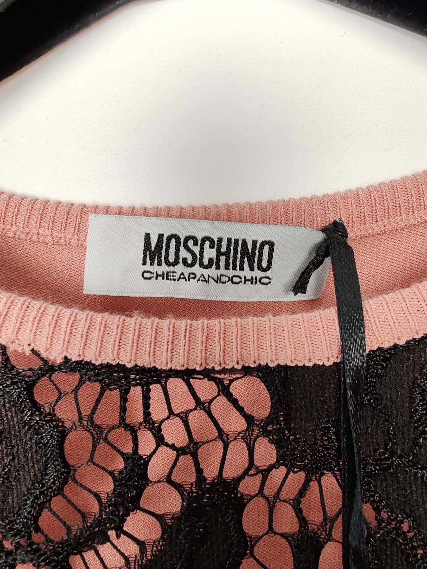 Moschino Moschino Lace Panel Sweater Size 42 Size M / US 6-8 / IT 42-44 - 4 Thumbnail