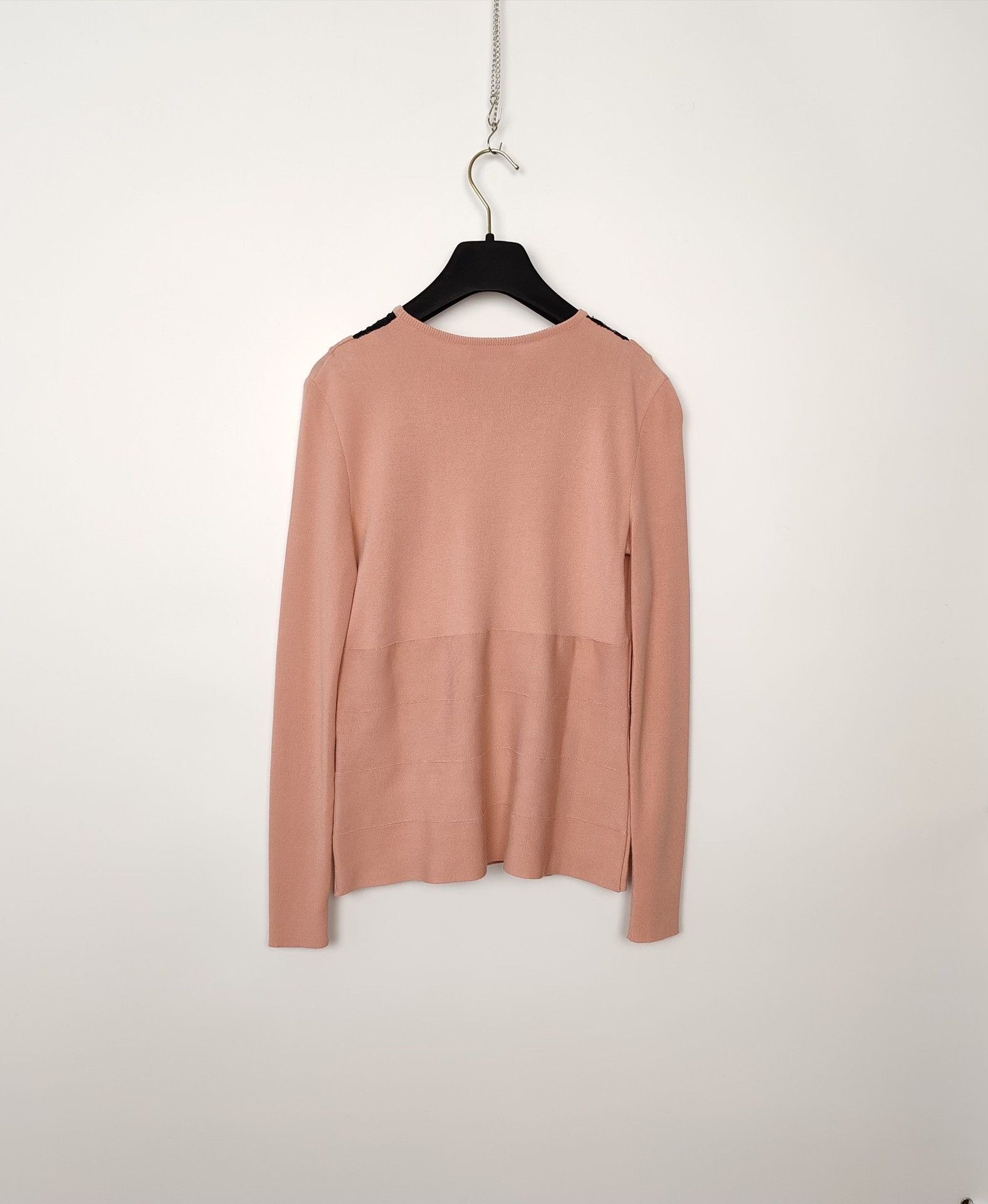 Moschino Moschino Lace Panel Sweater Size 42 Size M / US 6-8 / IT 42-44 - 3 Thumbnail