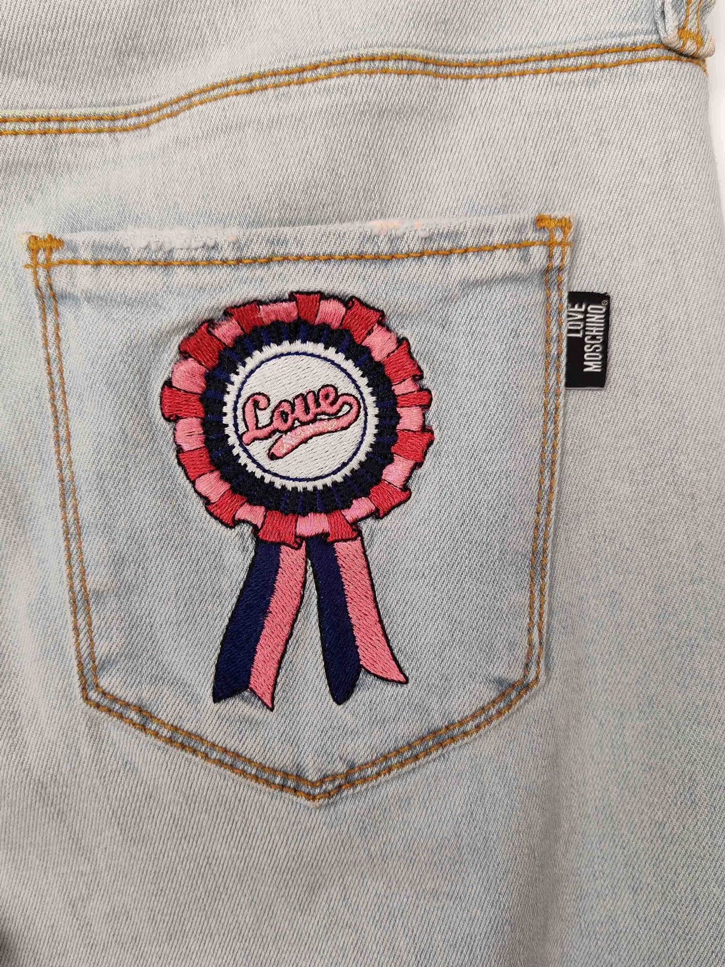 Love Moschino Love Moschino Badge Jeans Size 28 Size 28" / US 6 / IT 42 - 7 Thumbnail