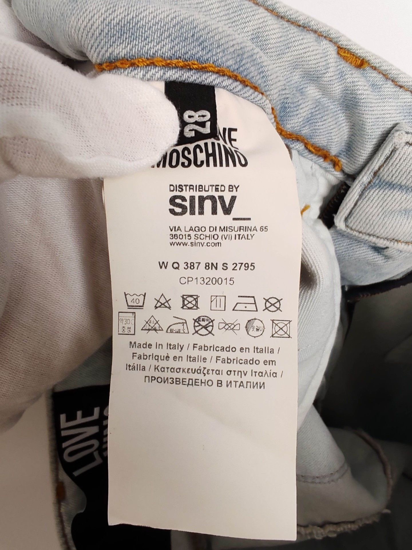 Love Moschino Love Moschino Badge Jeans Size 28 Size 28" / US 6 / IT 42 - 8 Thumbnail