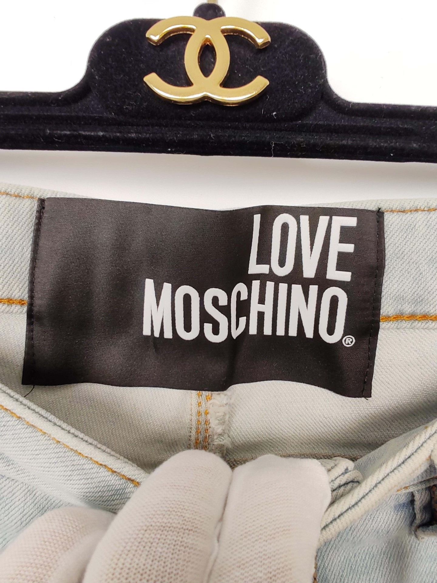 Love Moschino Love Moschino Badge Jeans Size 28 Size 28" / US 6 / IT 42 - 4 Thumbnail
