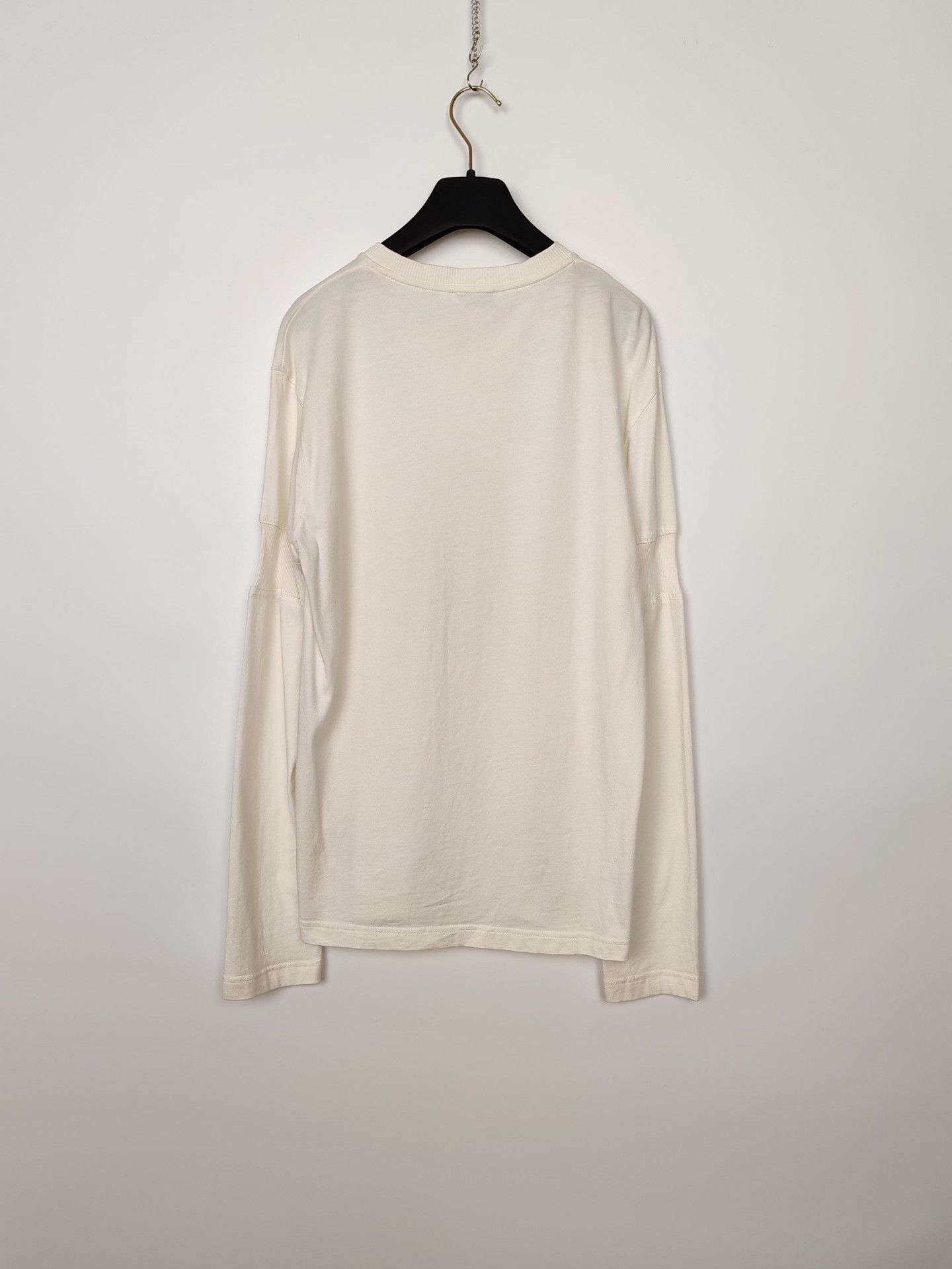 Moschino Moschino Graphic Long Sleeve T-Shirt Size XL Size US XL / EU 56 / 4 - 3 Thumbnail