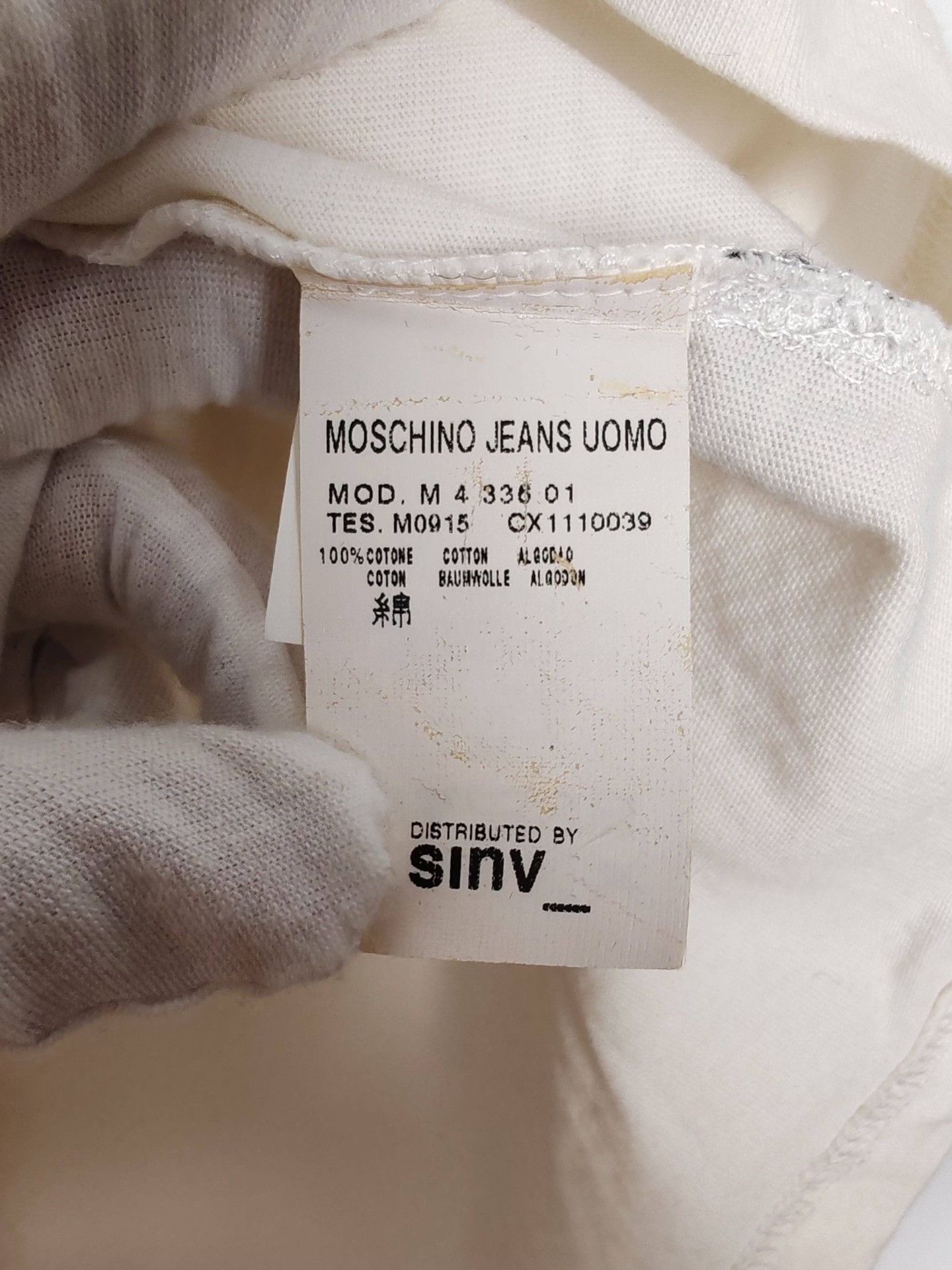 Moschino Moschino Graphic Long Sleeve T-Shirt Size XL Size US XL / EU 56 / 4 - 9 Thumbnail
