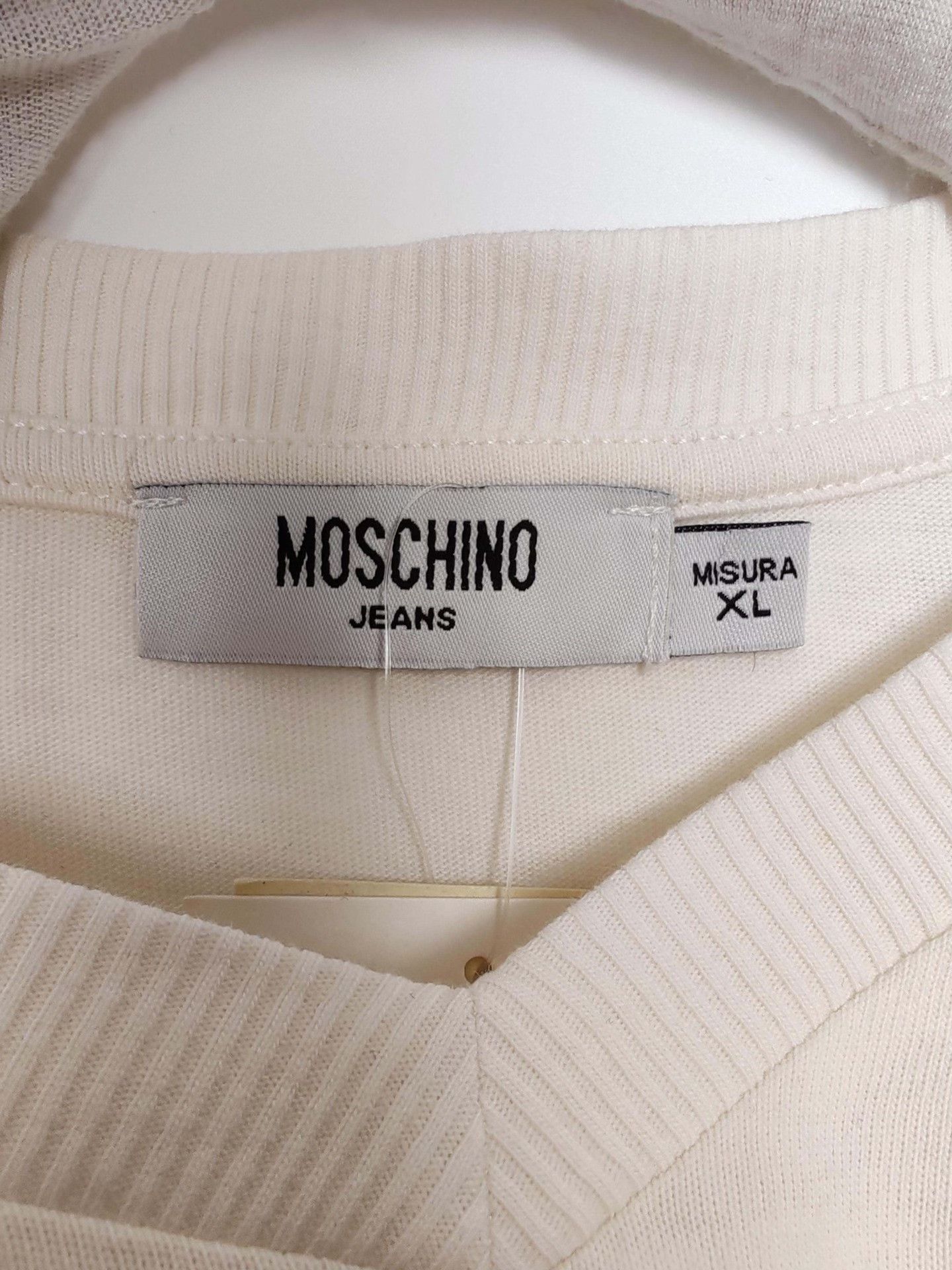 Moschino Moschino Graphic Long Sleeve T-Shirt Size XL Size US XL / EU 56 / 4 - 4 Thumbnail