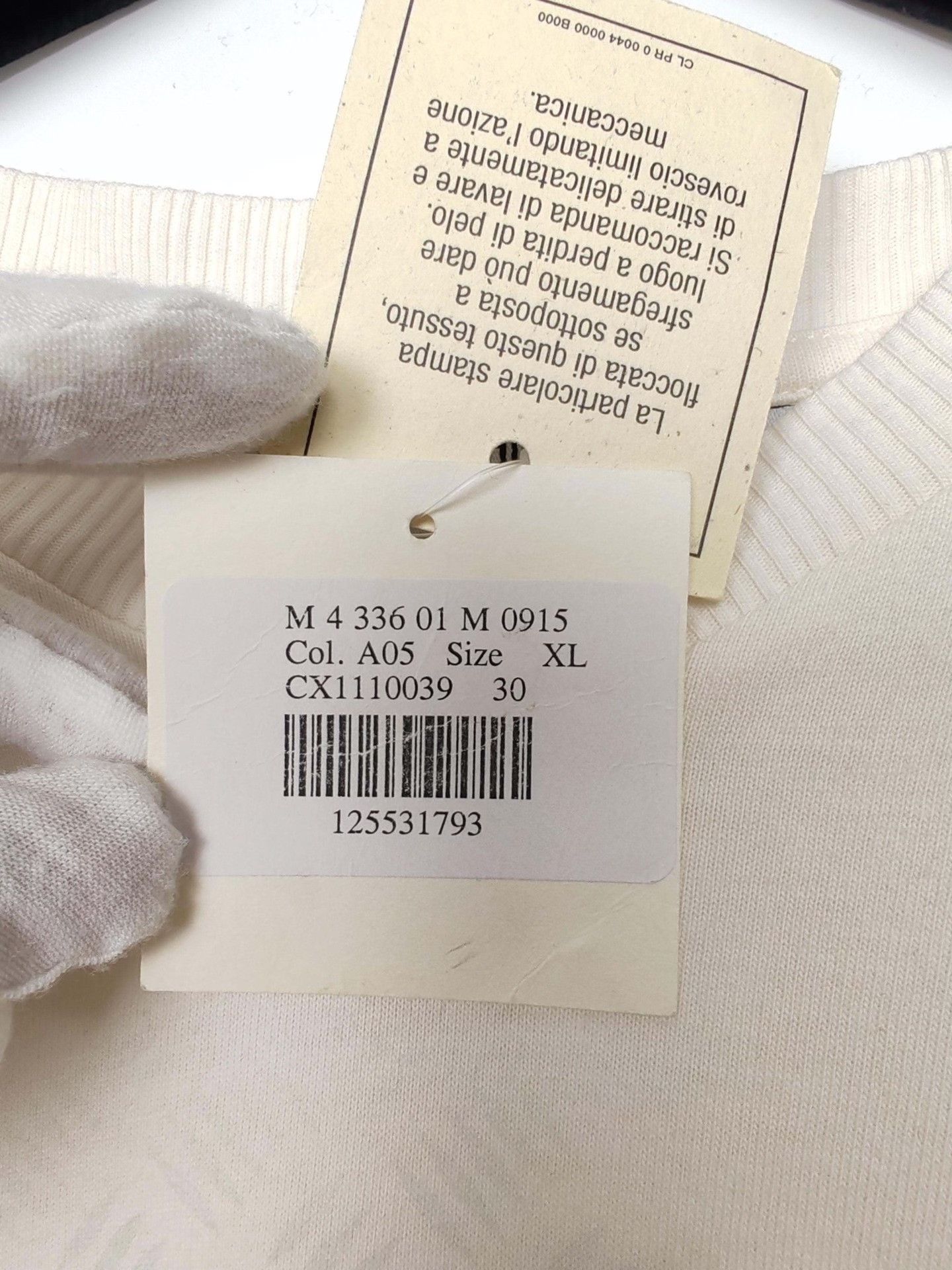Moschino Moschino Graphic Long Sleeve T-Shirt Size XL Size US XL / EU 56 / 4 - 5 Thumbnail