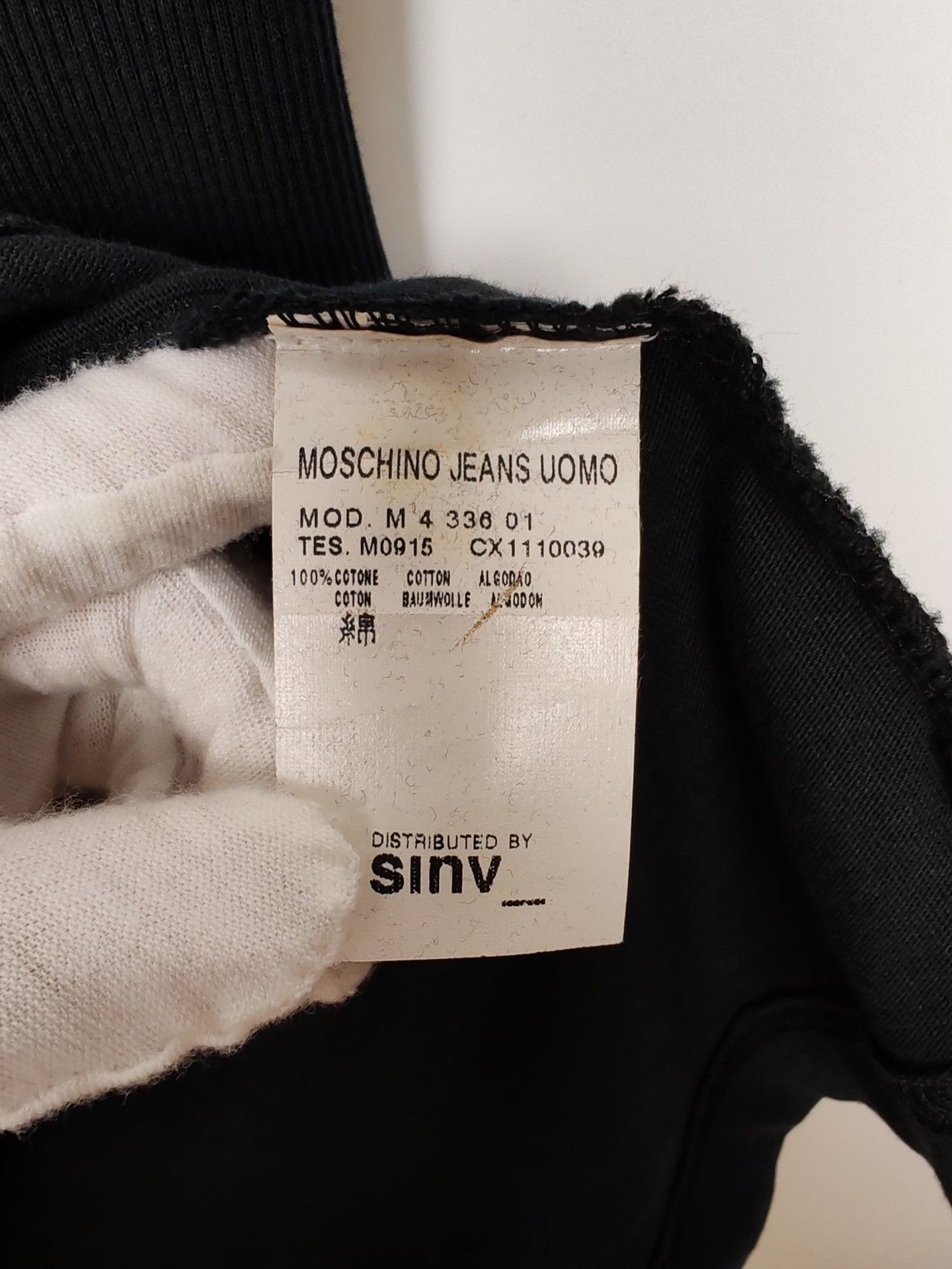 Moschino Moschino Graphic Long Sleeve T-Shirt Size XL Size US XL / EU 56 / 4 - 9 Thumbnail