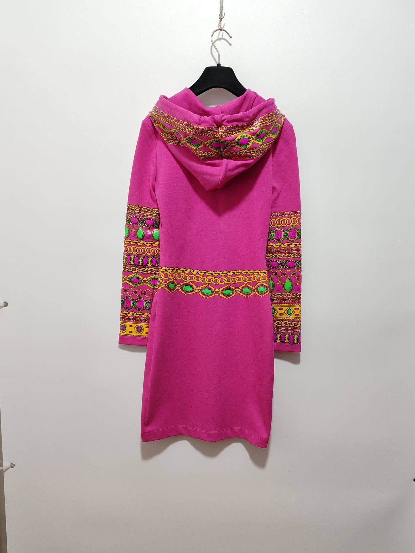 Moschino Moschino Jewel Print Hoodie Dress IT 38 Size XS / US 0-2 / IT 36-38 - 3 Thumbnail