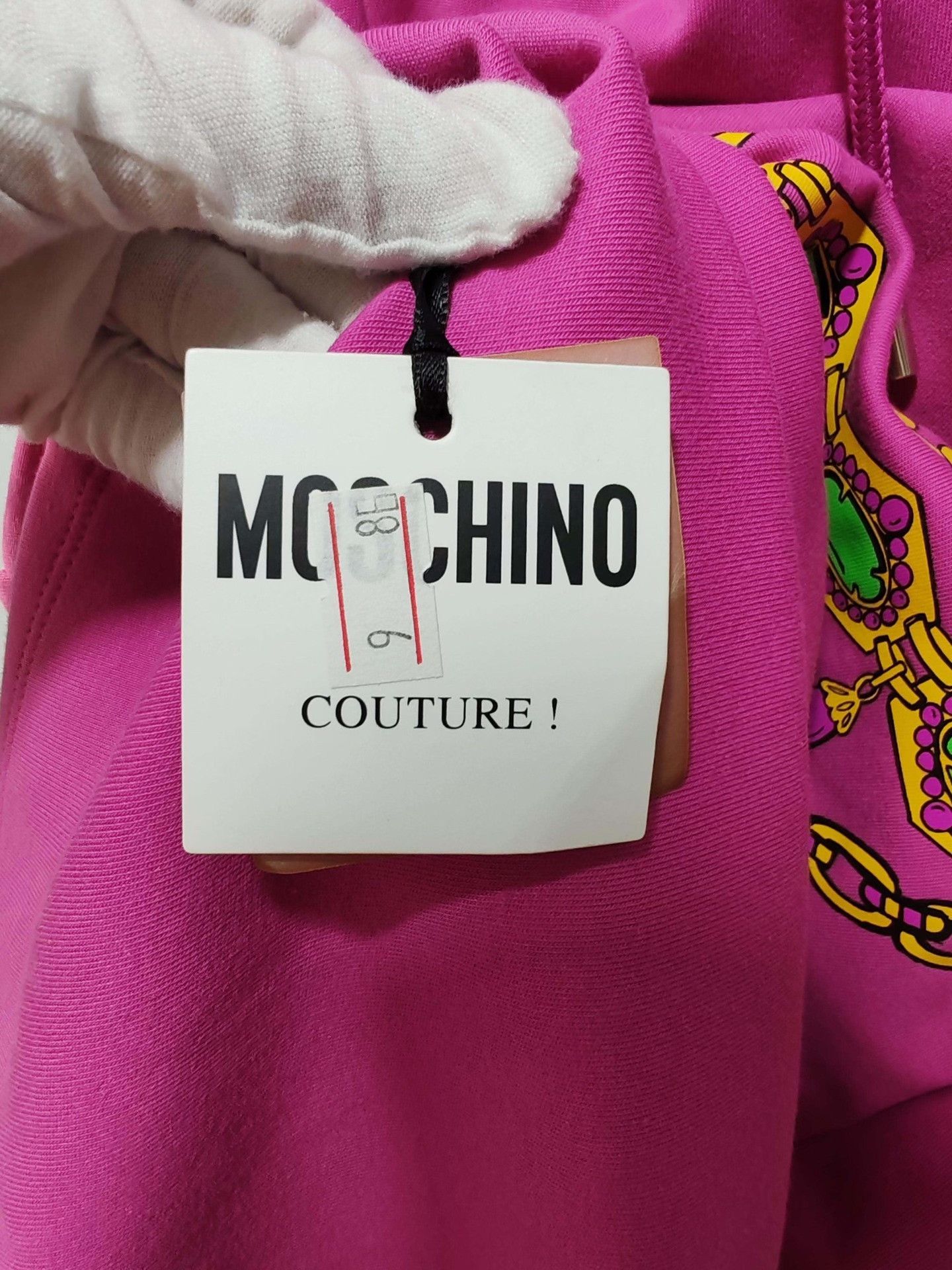 Moschino Moschino Jewel Print Hoodie Dress IT 38 Size XS / US 0-2 / IT 36-38 - 5 Thumbnail