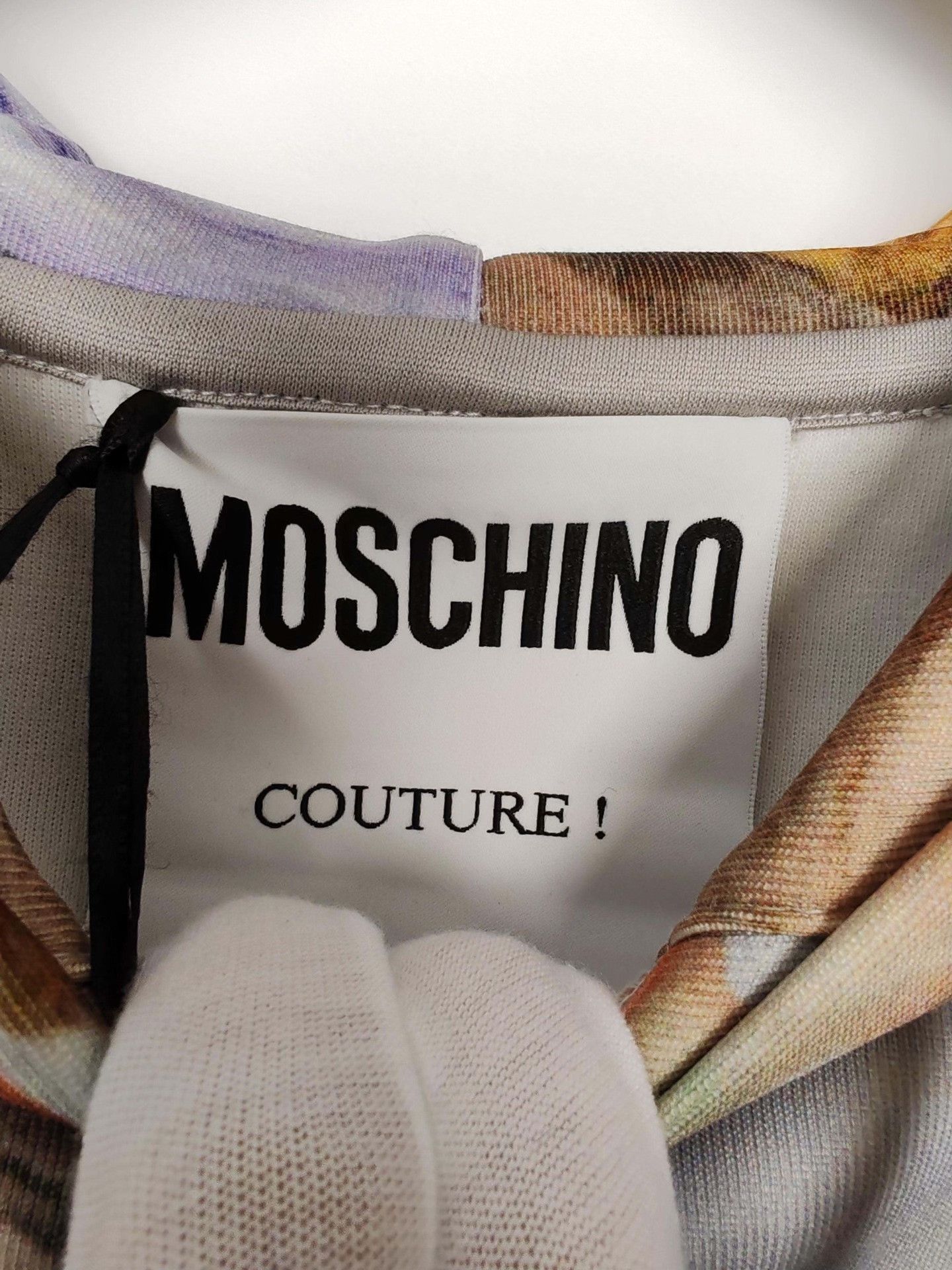 Moschino Moschino Angel Print Hoodie Dress Size IT 36 Size XS / US 0-2 / IT 36-38 - 4 Thumbnail