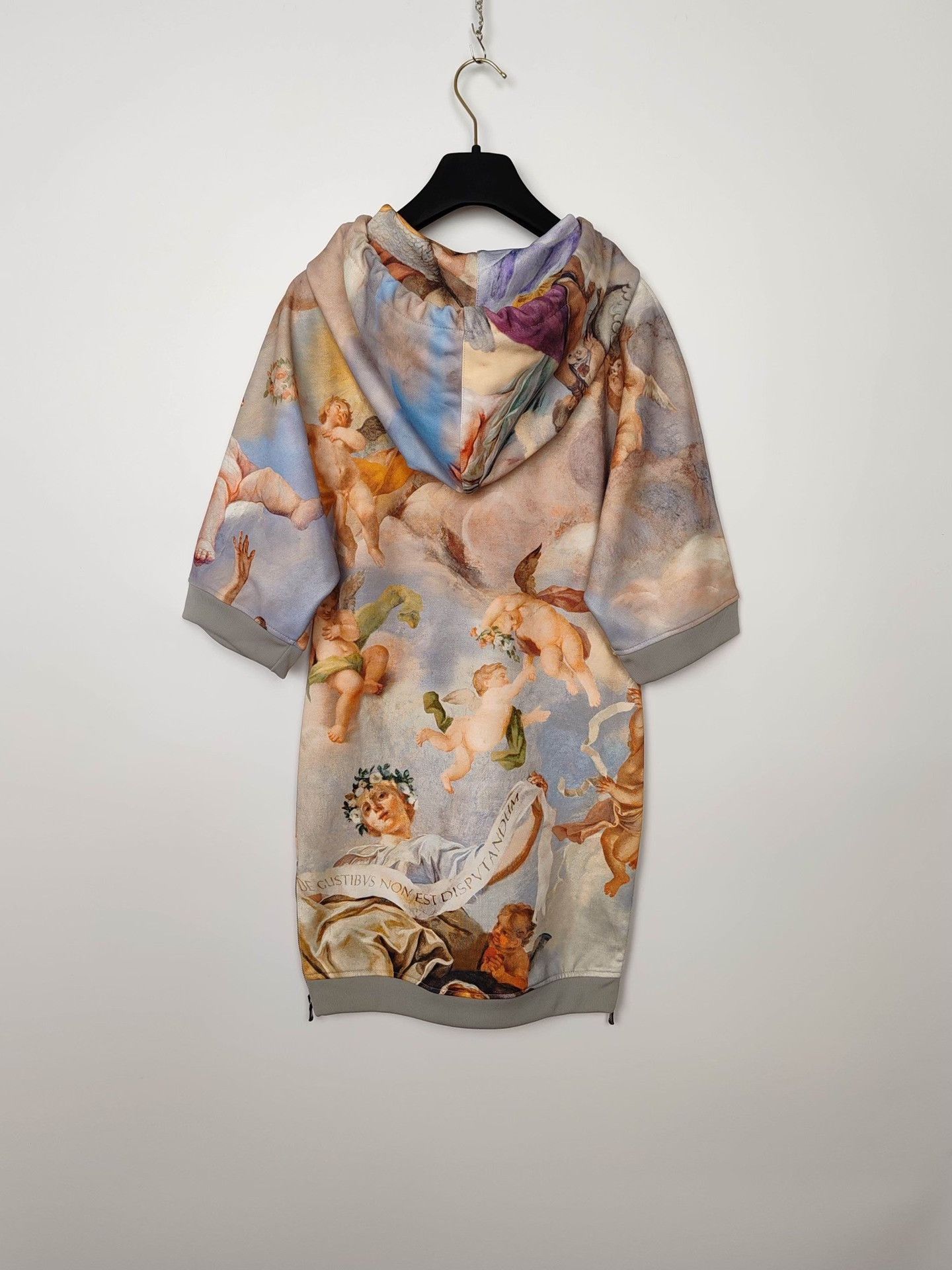 Moschino Moschino Angel Print Hoodie Dress Size IT 36 Size XS / US 0-2 / IT 36-38 - 3 Thumbnail