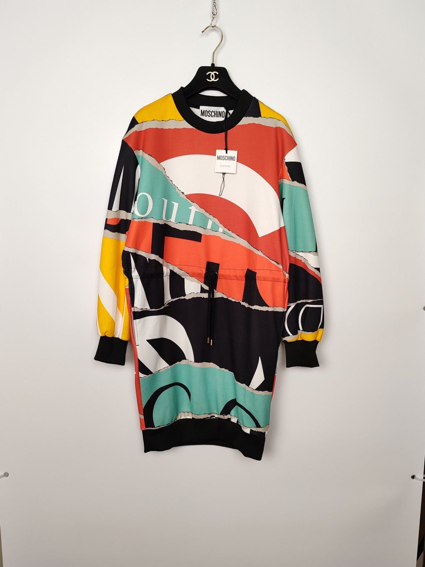 Moschino Moschino Graphic Print Sweatshirt Dress Size 38 Size XS / US 0-2 / IT 36-38 - 2 Thumbnail