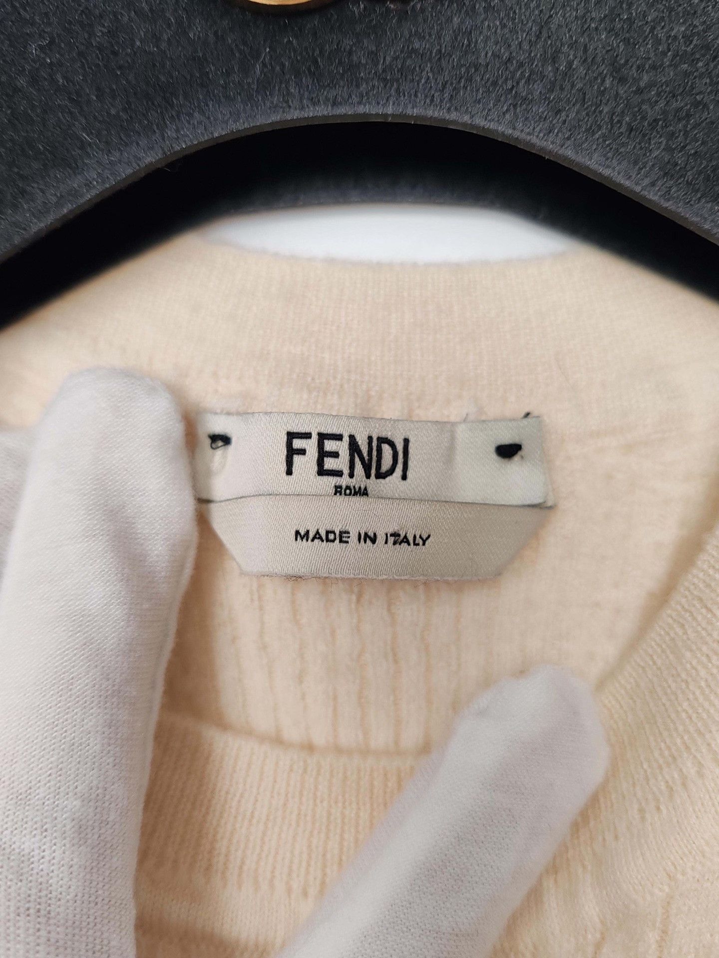 Fendi Fendi Ruffle Knit Sweater Size 36 Size XS / US 0-2 / IT 36-38 - 4 Thumbnail